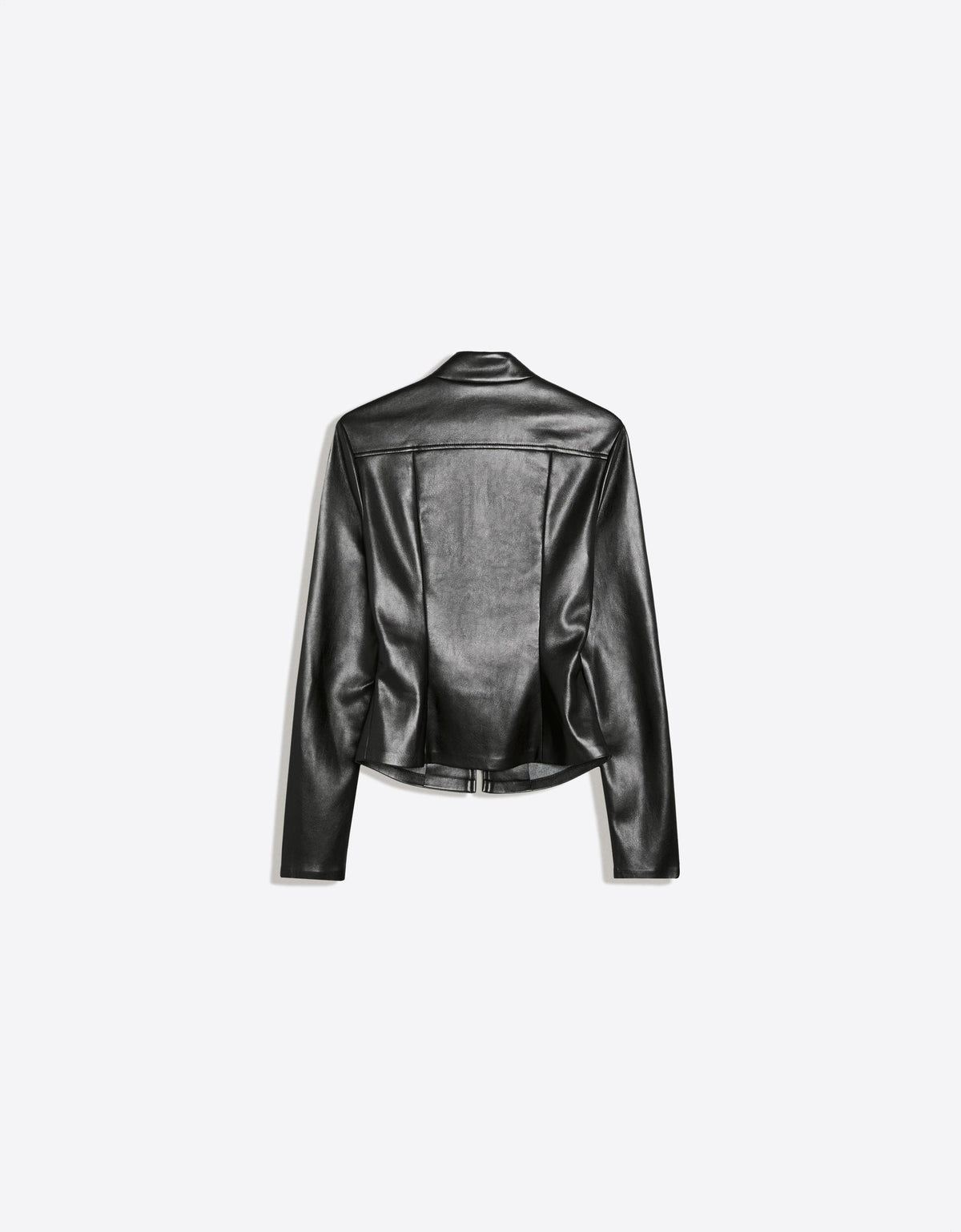 Wendeline Faux Leather Shirt