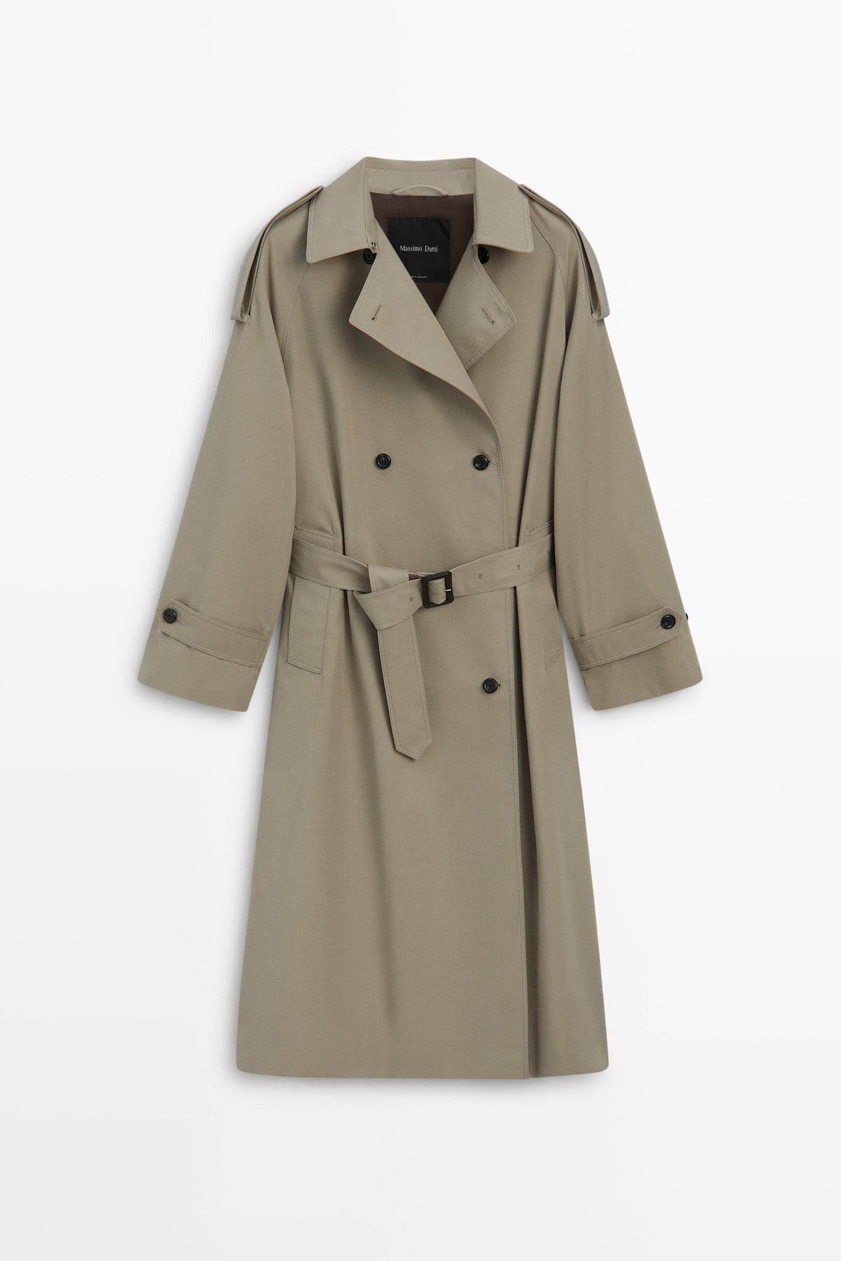 Latte Trench Coat Beige