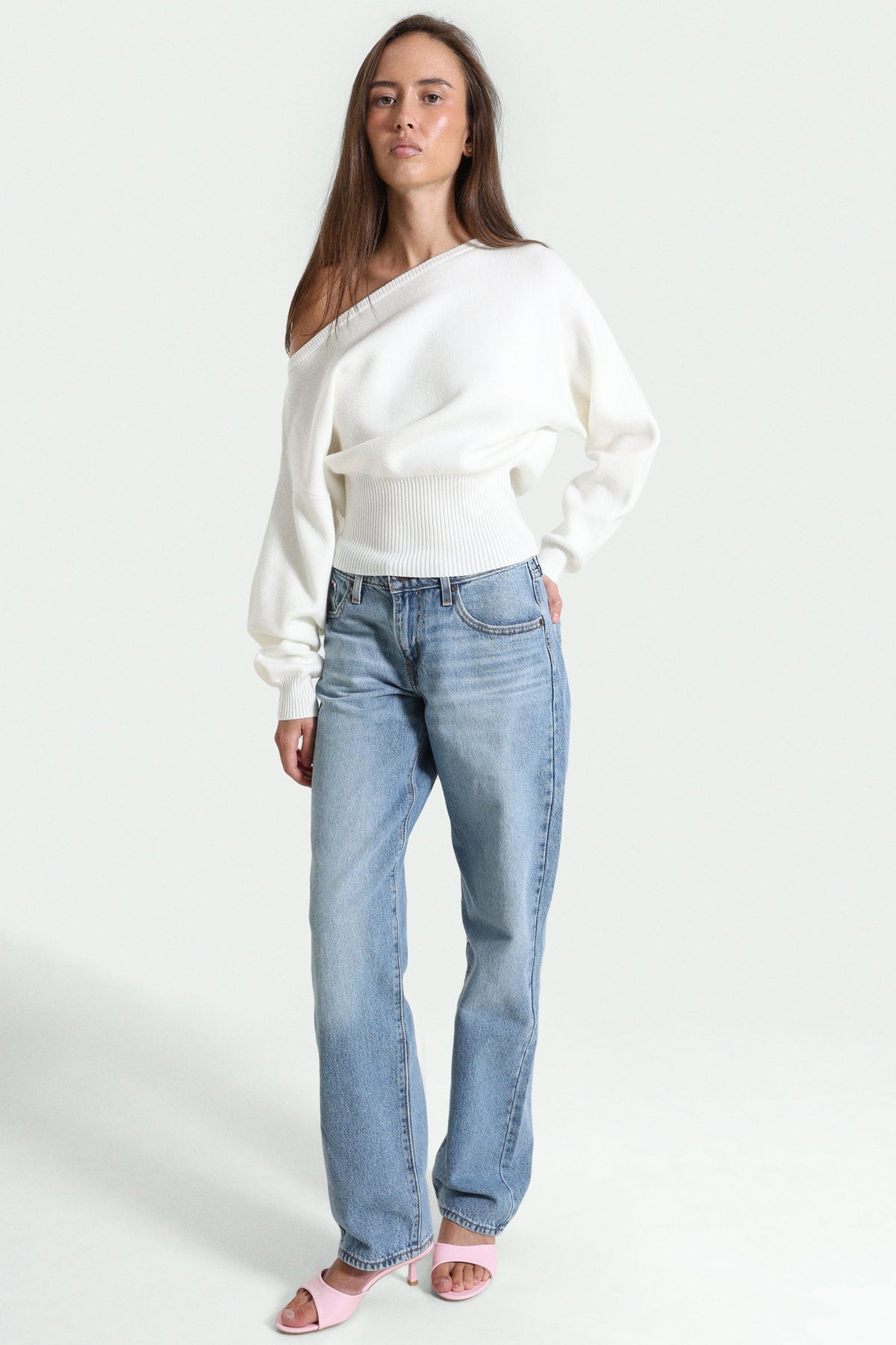 Honorine Off Shoulder Sweater