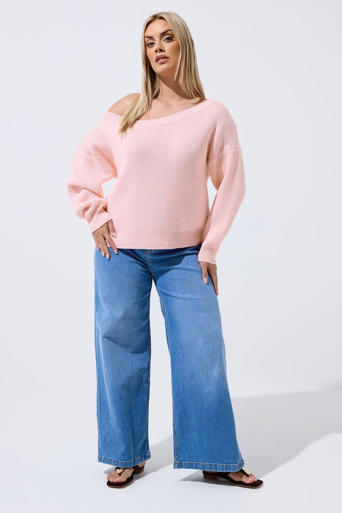 Peach Knit
