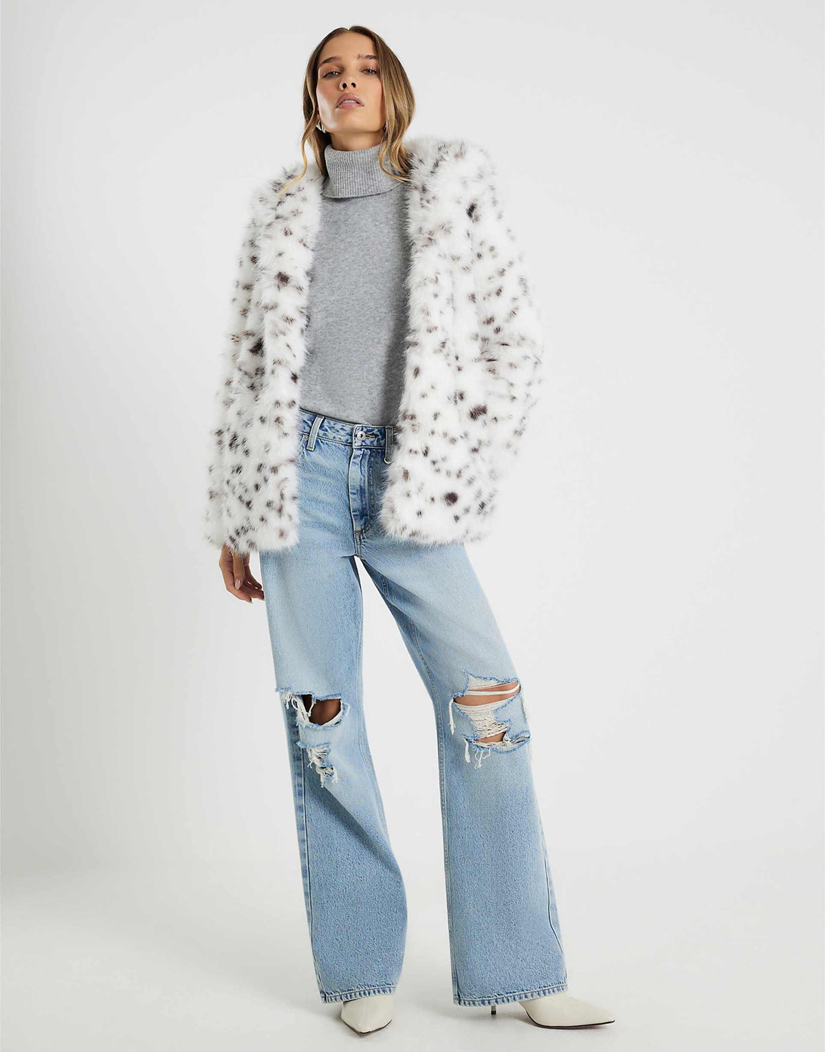 Ermine Fur Coat