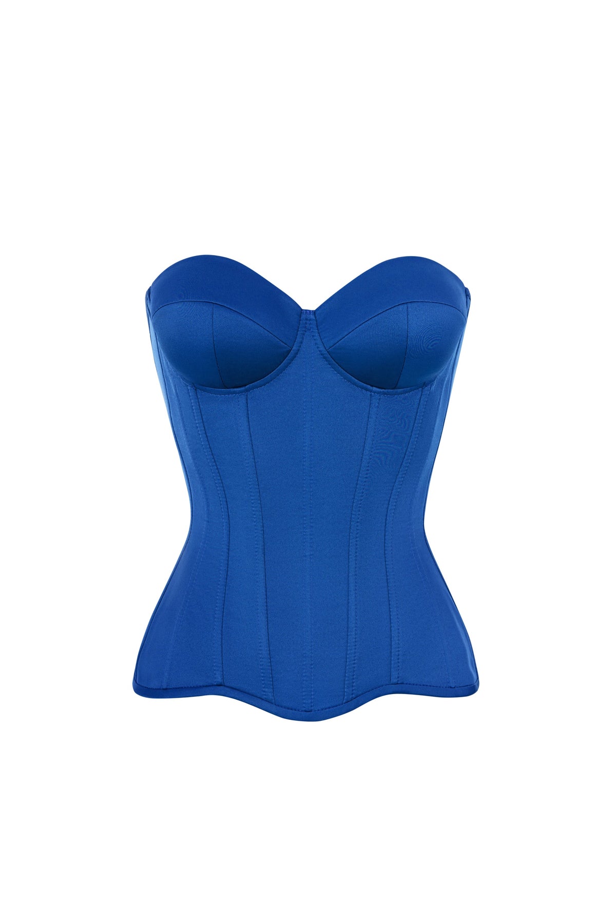 Azurine Satin Corset