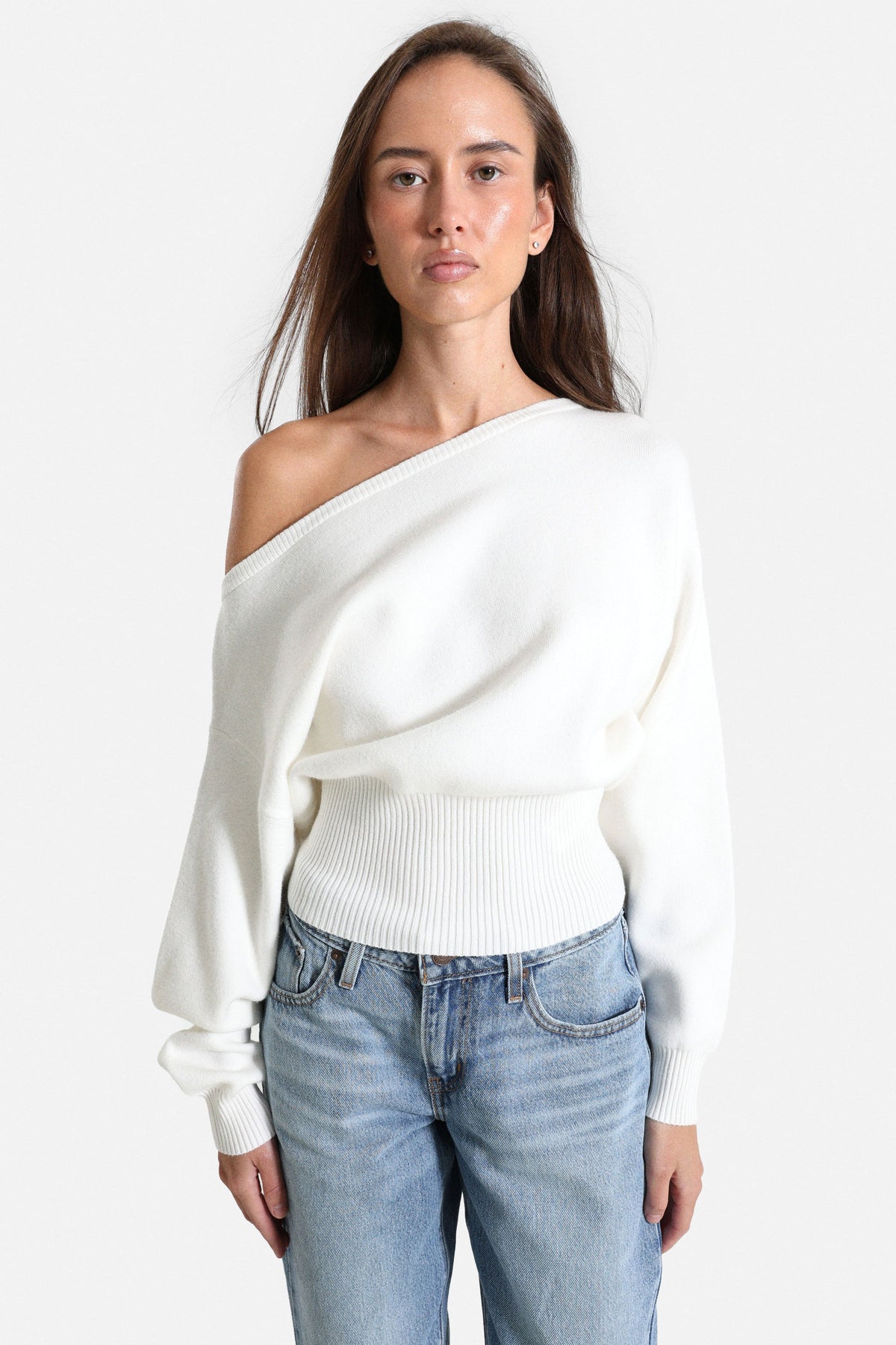 Honorine Off Shoulder Sweater