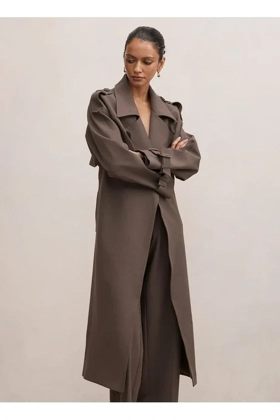 Imogen Trench Coat Brown