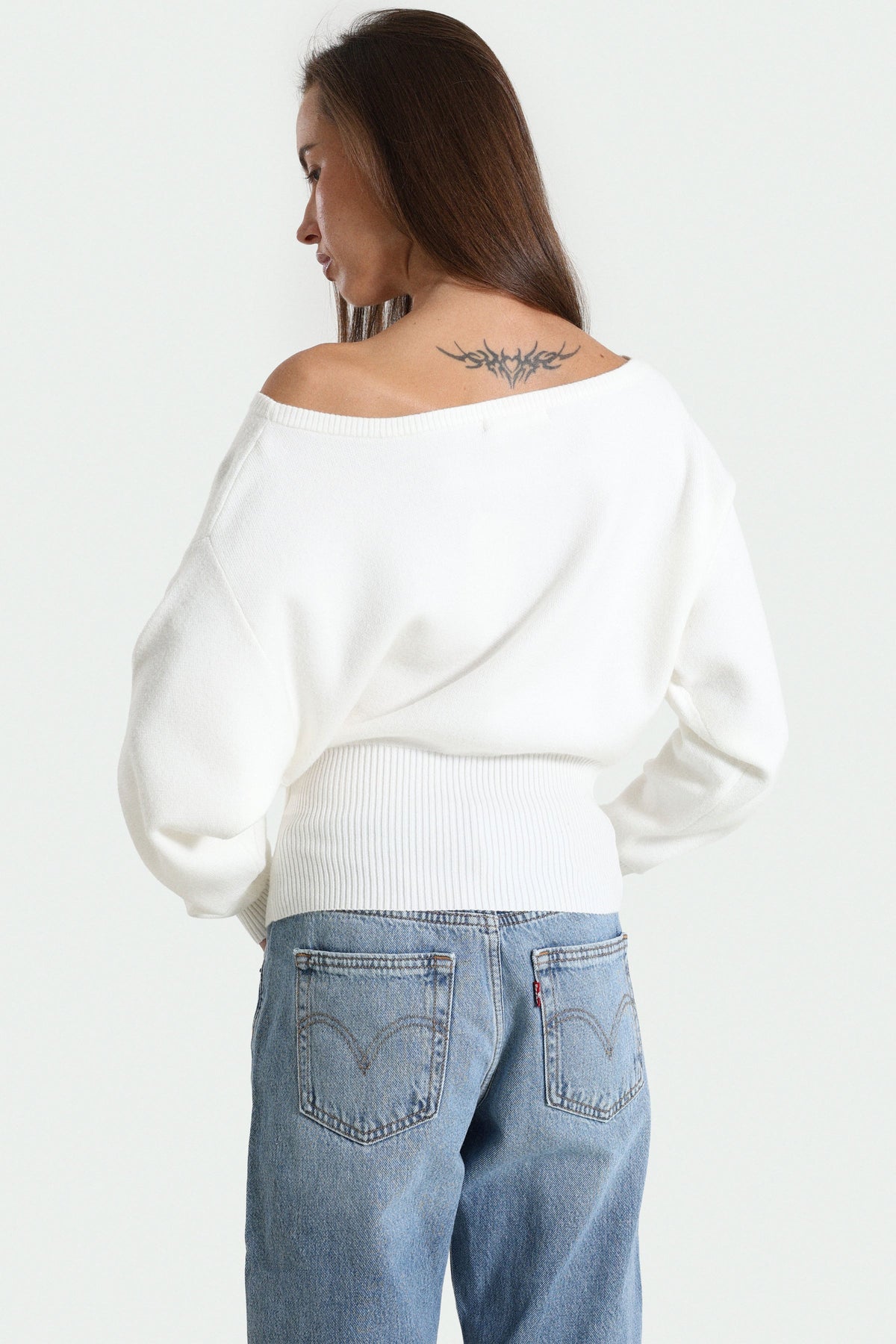 Honorine Off Shoulder Sweater