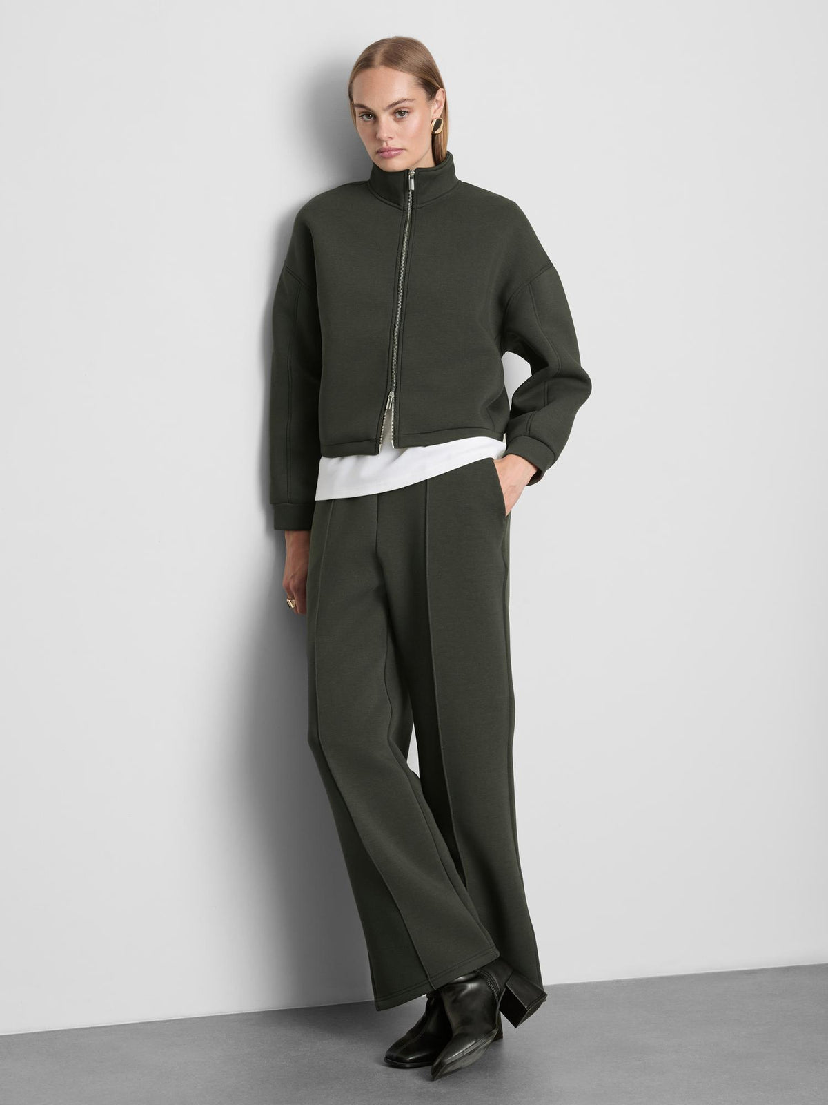 Jessa Bomber Jacket Olive