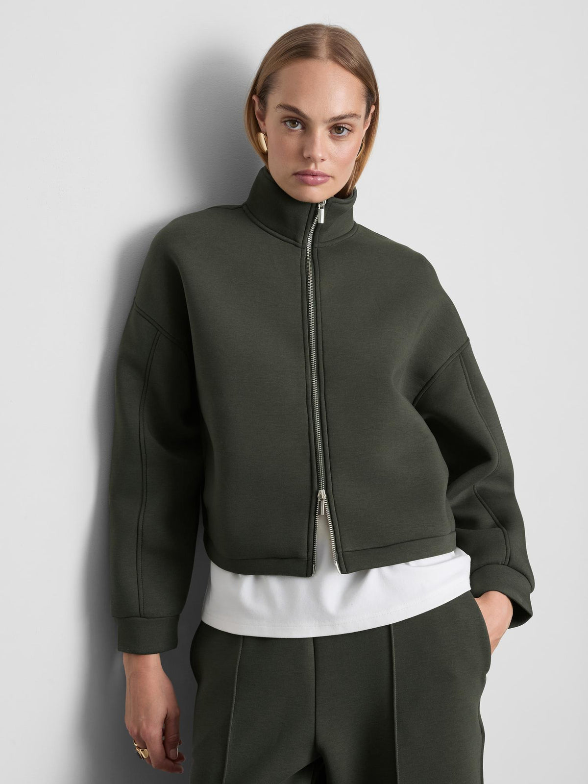 Jessa Bomber Jacket Olive