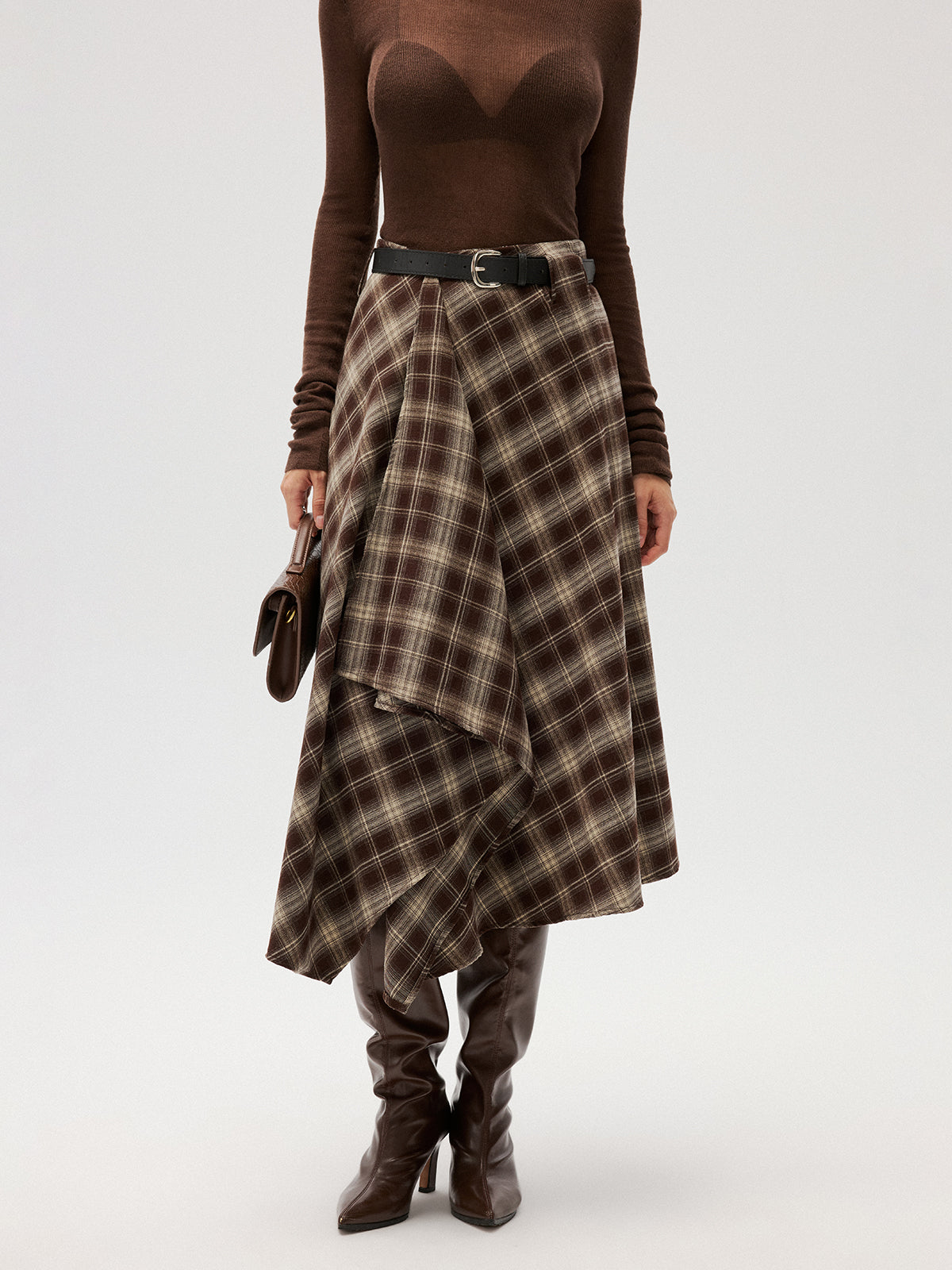 Graze Plaid Skirt