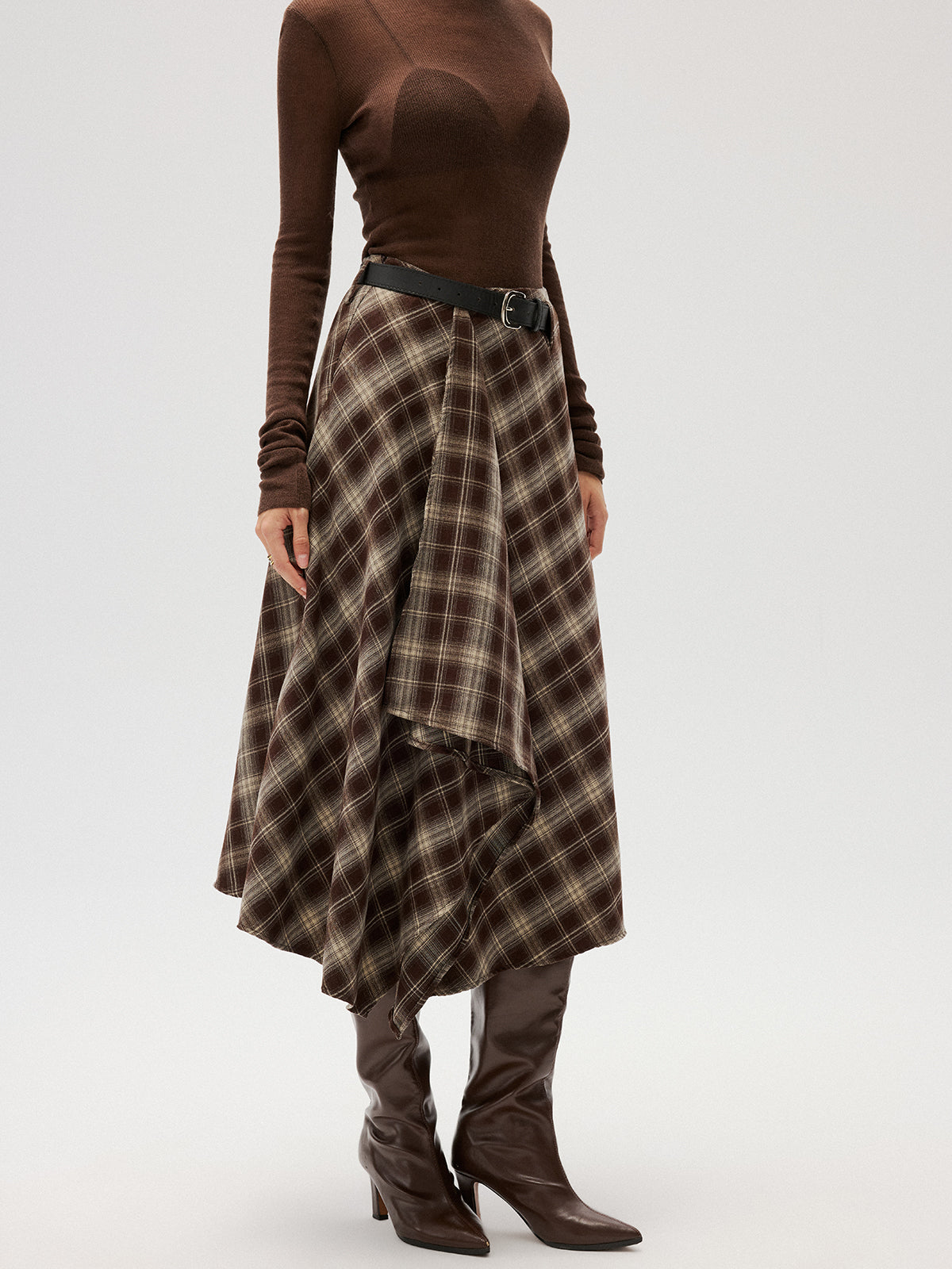 Graze Plaid Skirt