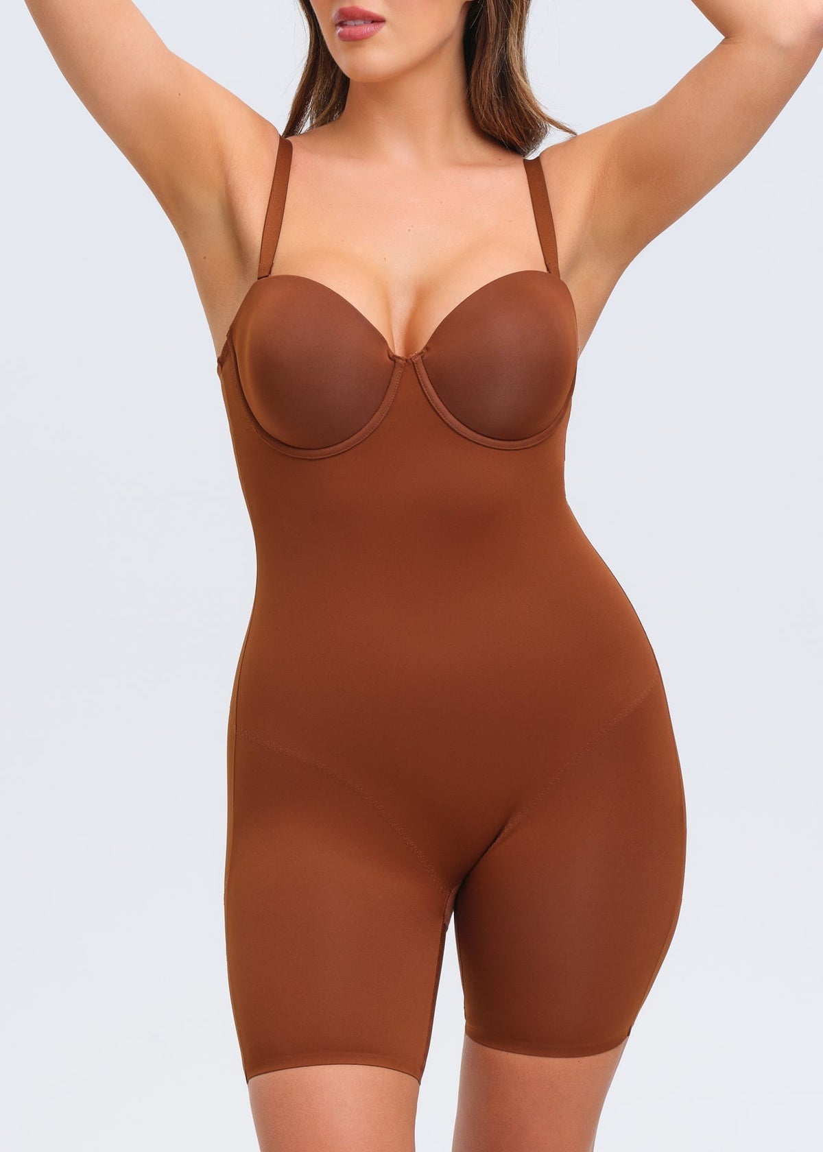 BraSculpt Strapless Bodysuit Shorts