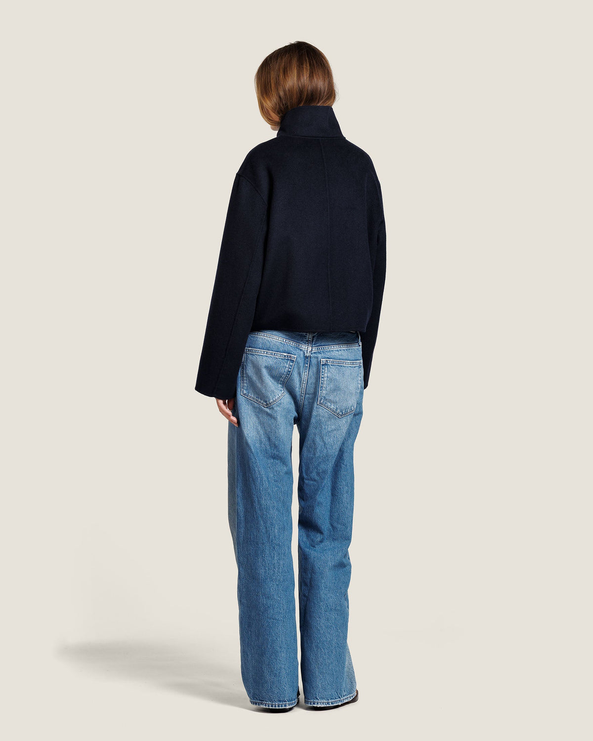 Midnight Wool Jacket Dark Blue