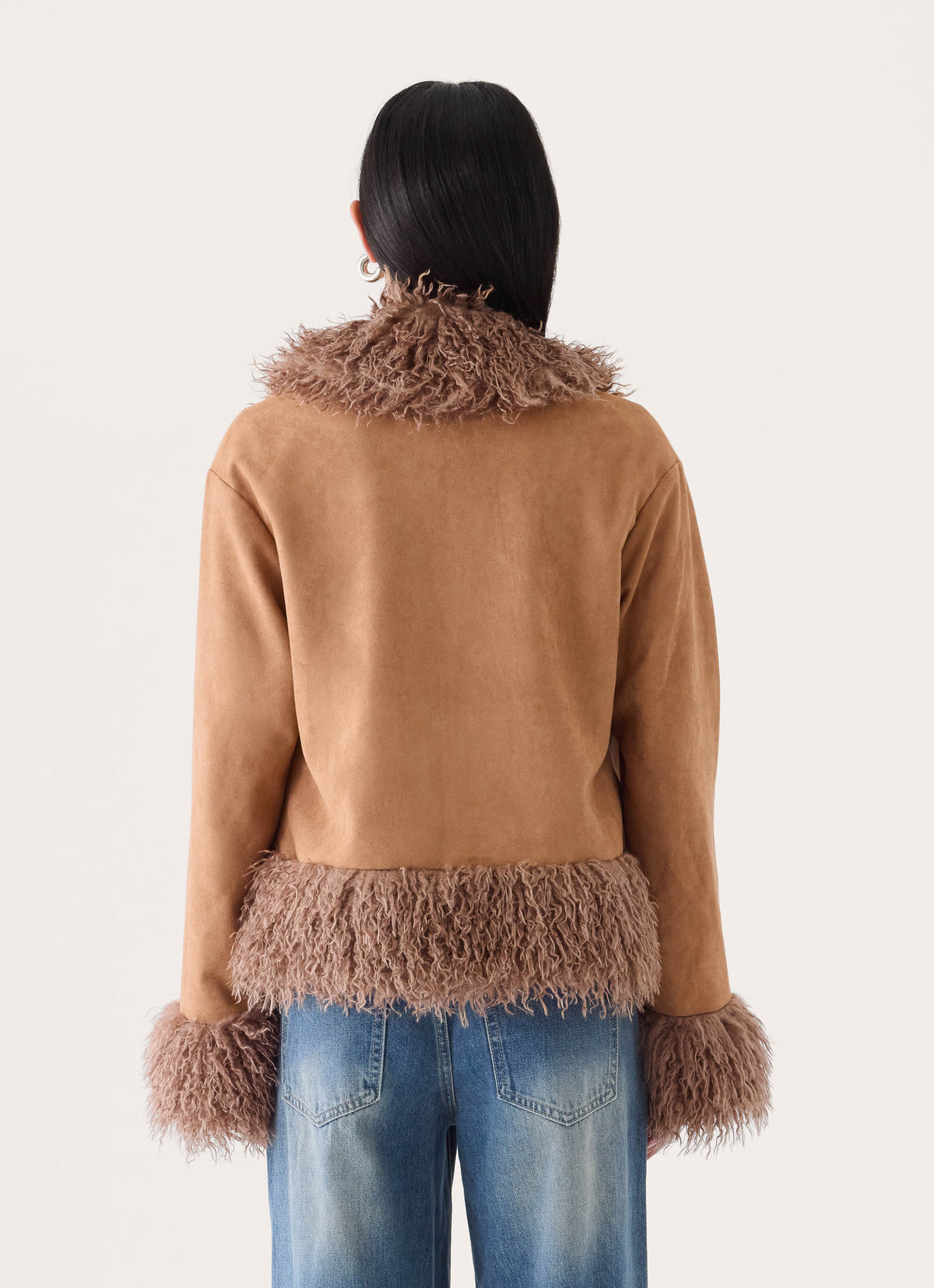 Katrijn Fur Trim Coat