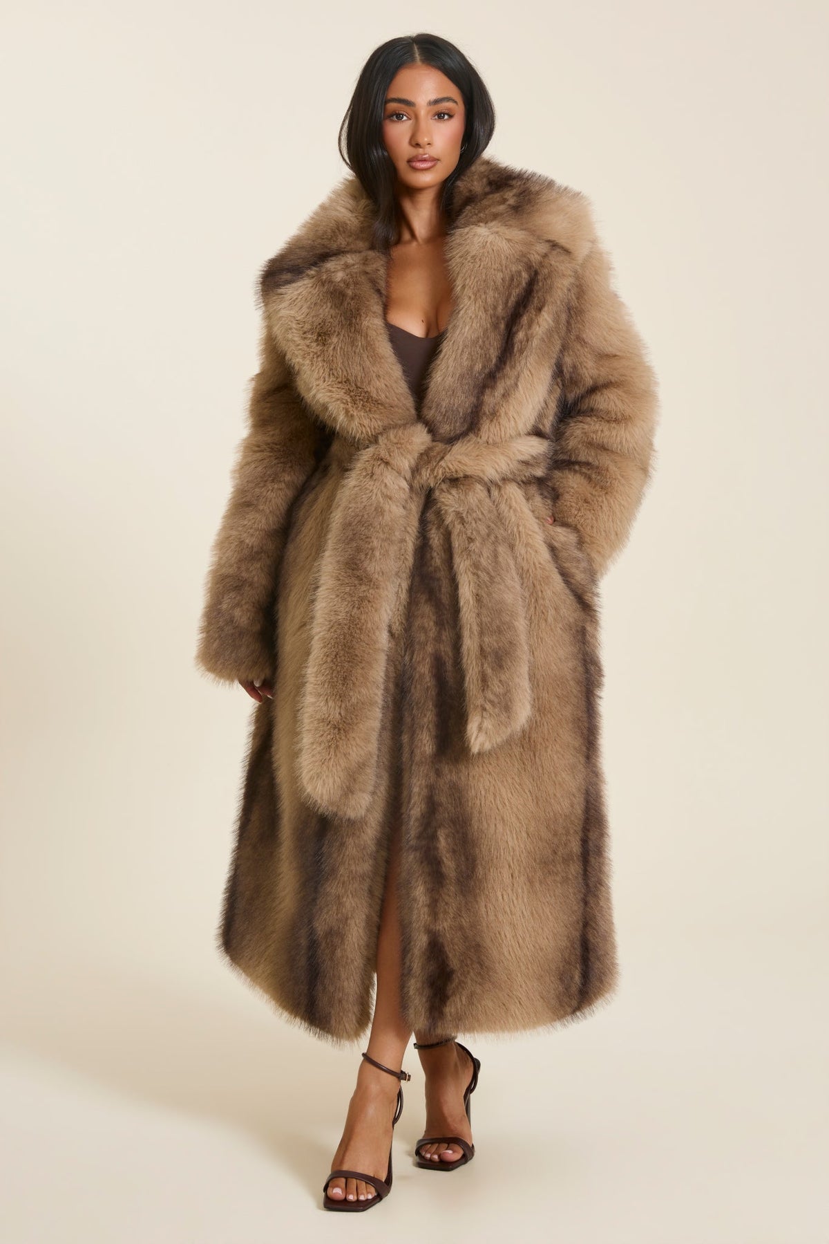 Mapelle Faux Fur Coat