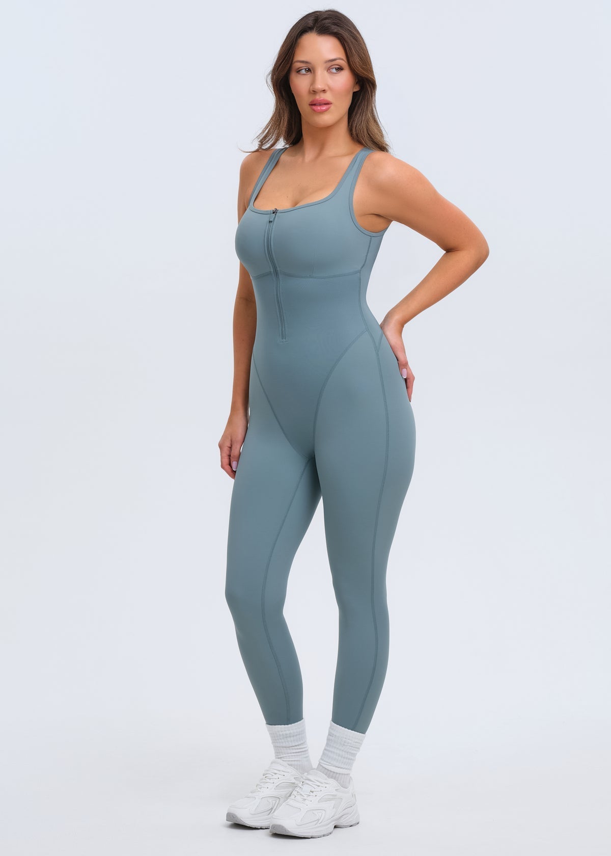 SaunaSculpt Compression Jumpsuit