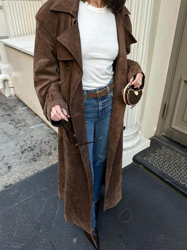 Ava Suede Coat