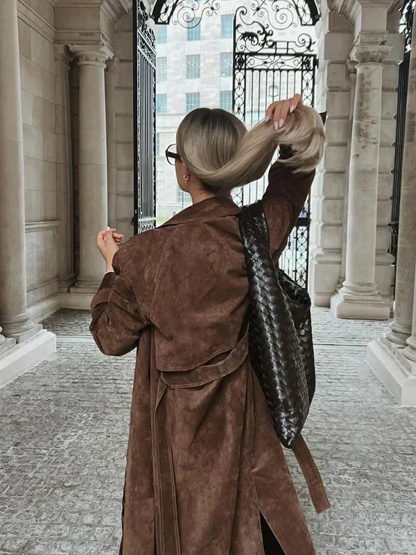 Ava Suede Coat