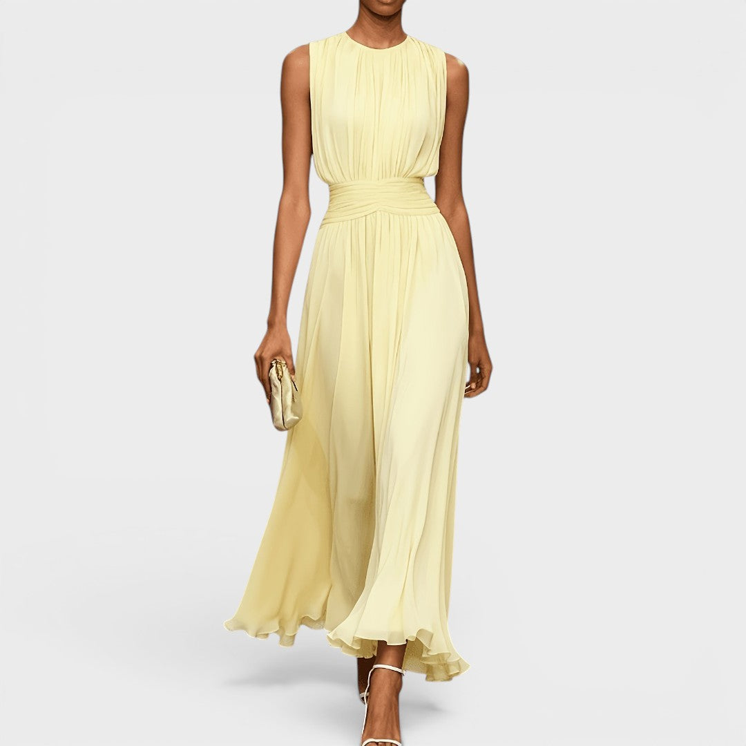 Fenriella Draped Midi Dress