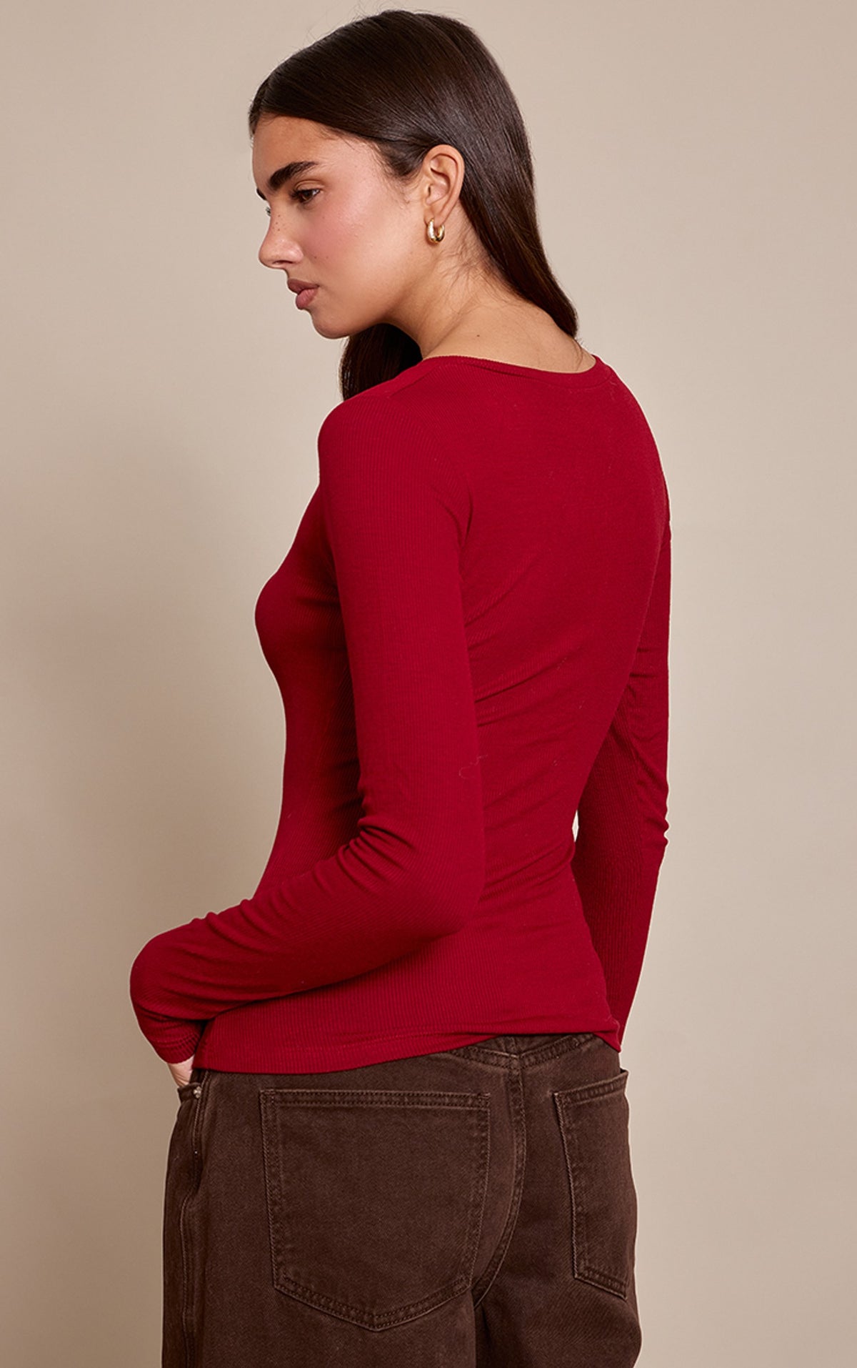 Ginger Rib Top