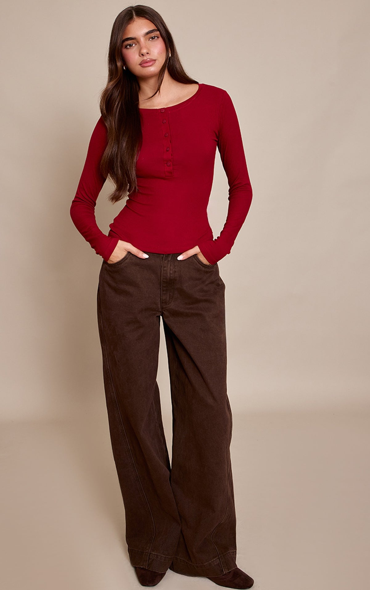 Ginger Rib Top