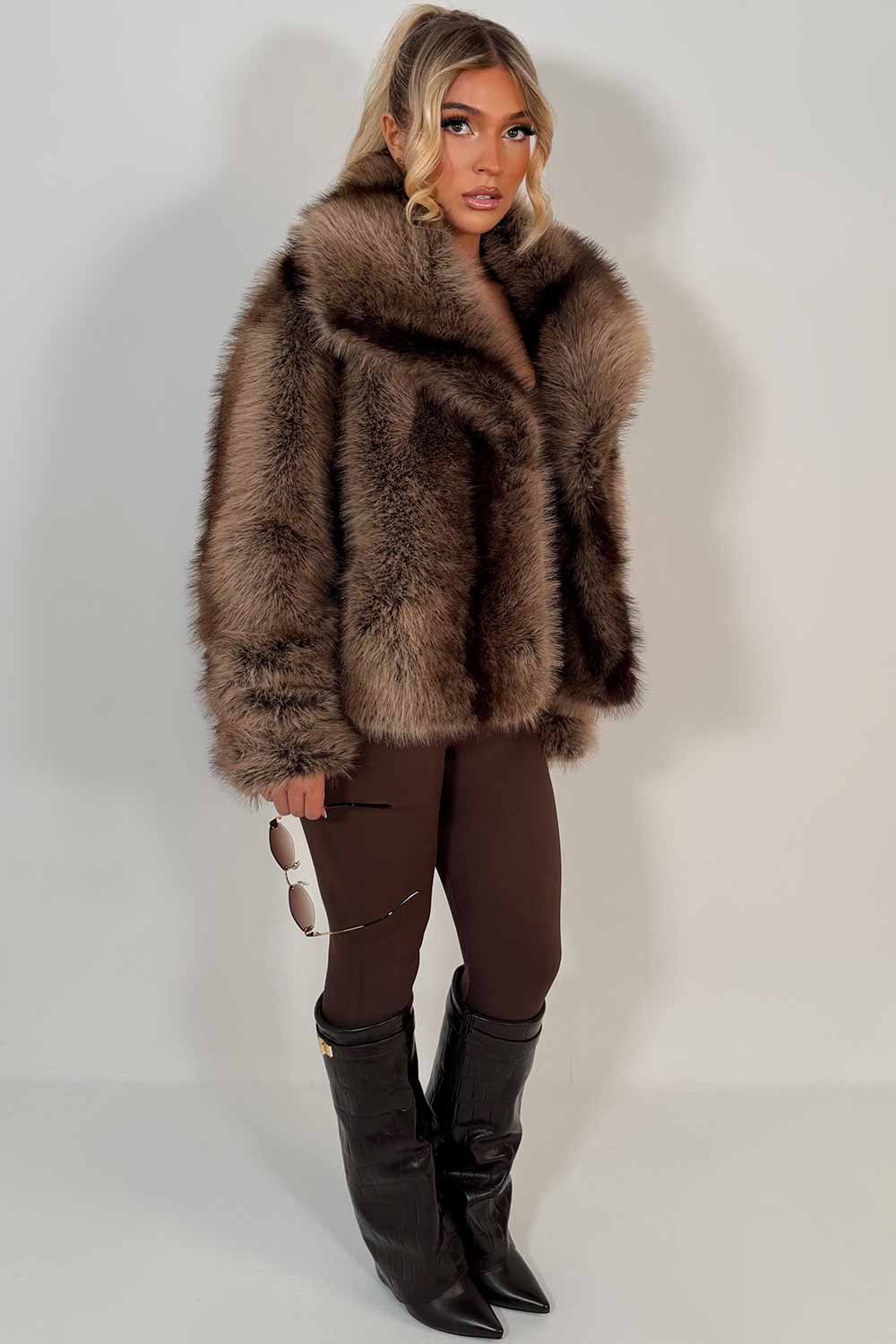 Tawny Fur Coat