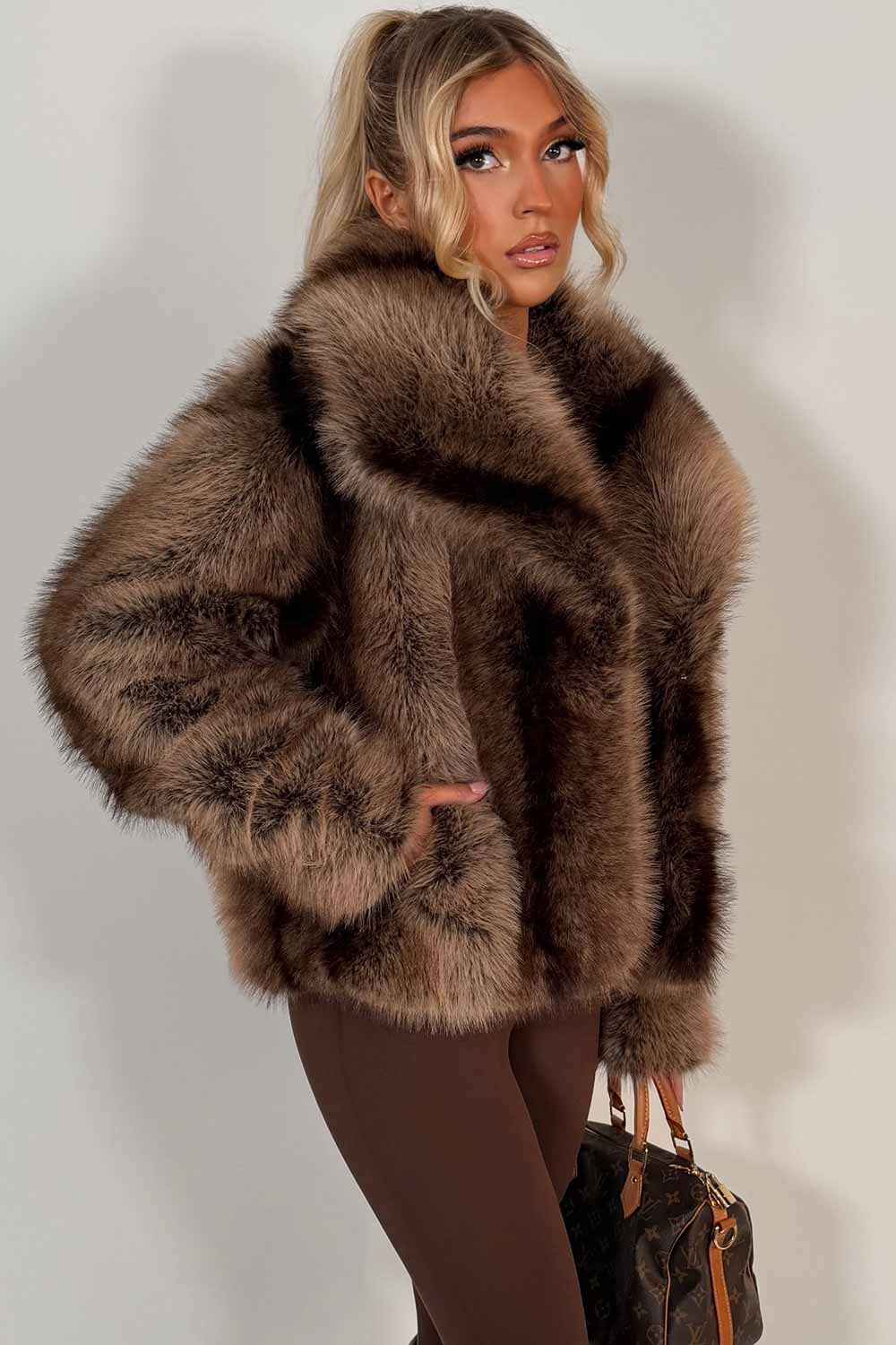 Tawny Fur Coat