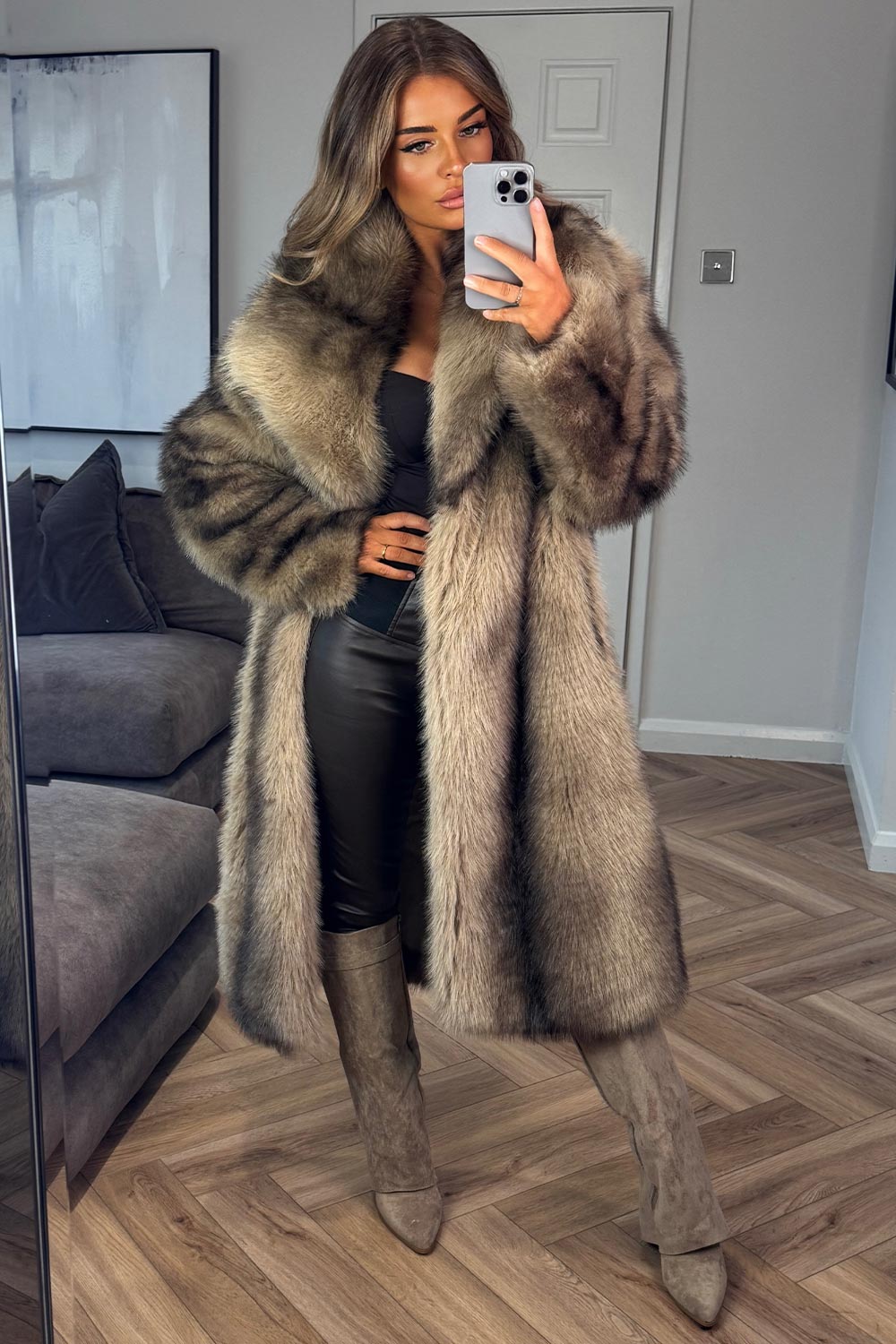 Doe Fur Coat