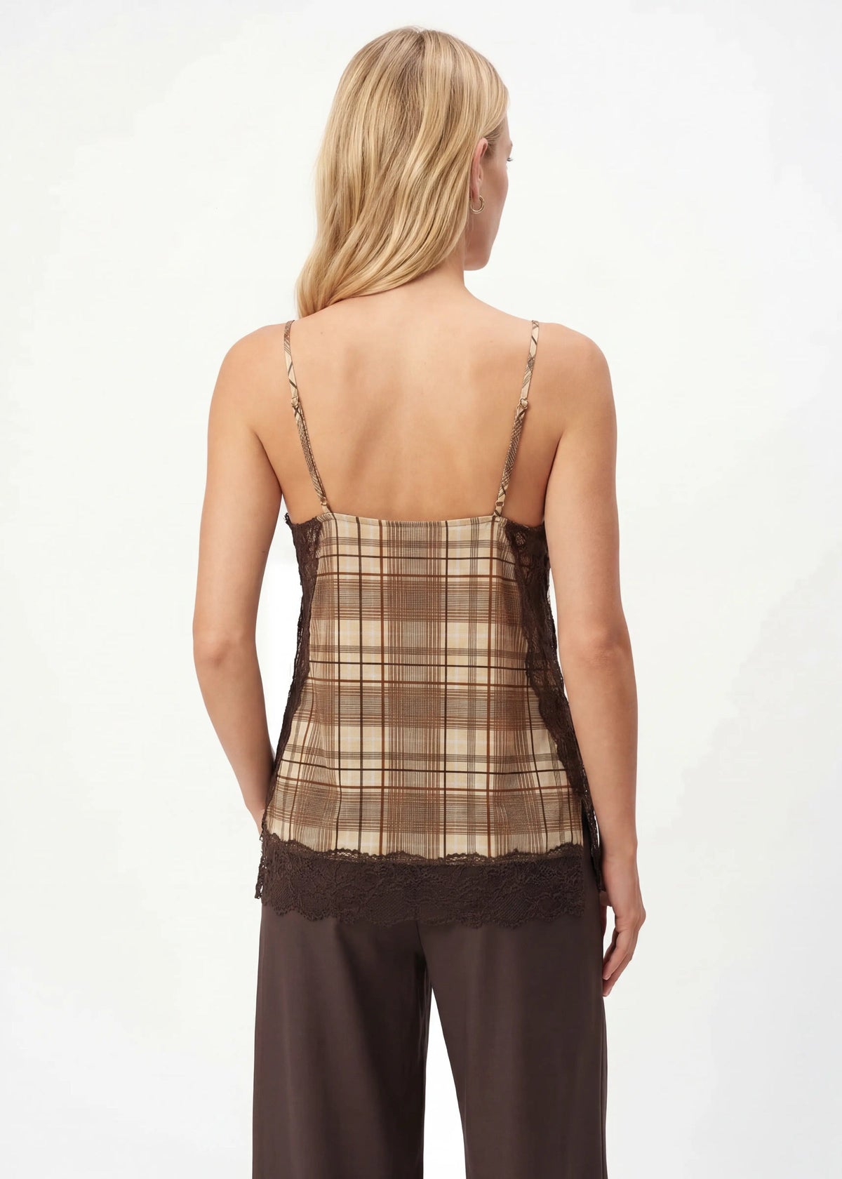 Mocha Lace Cami