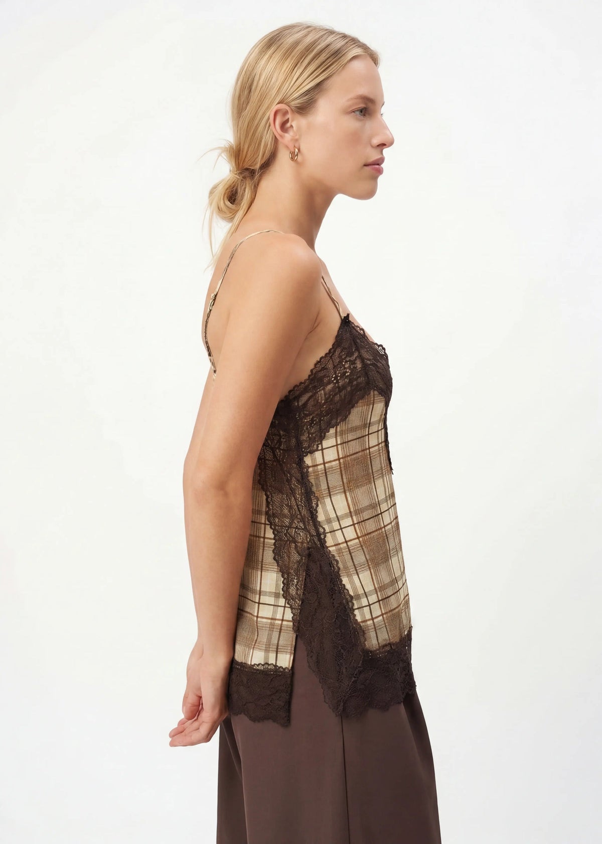 Mocha Lace Cami
