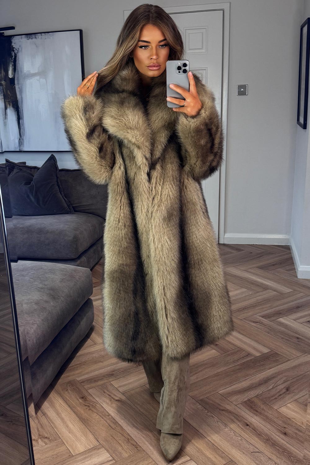 Doe Fur Coat