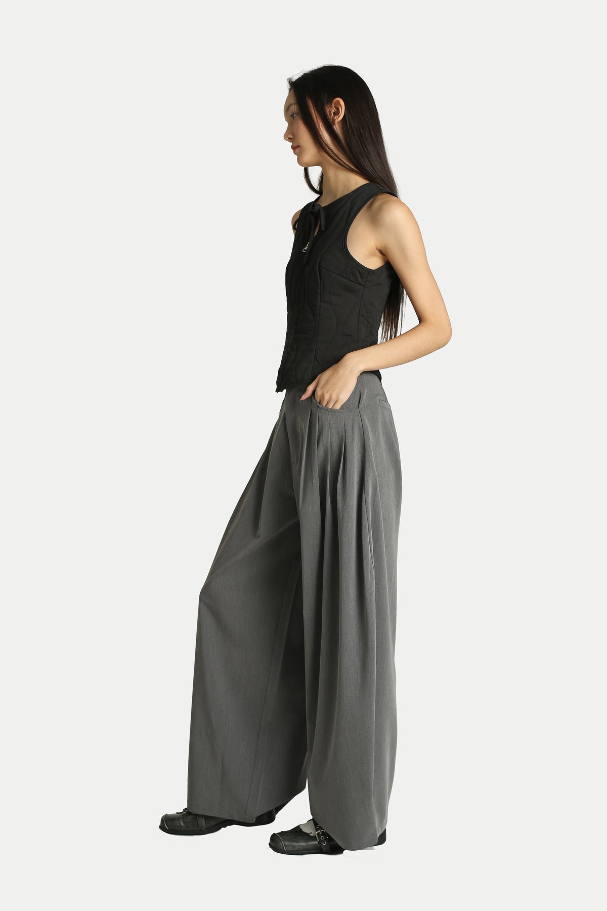 Mireille Pleated Pants