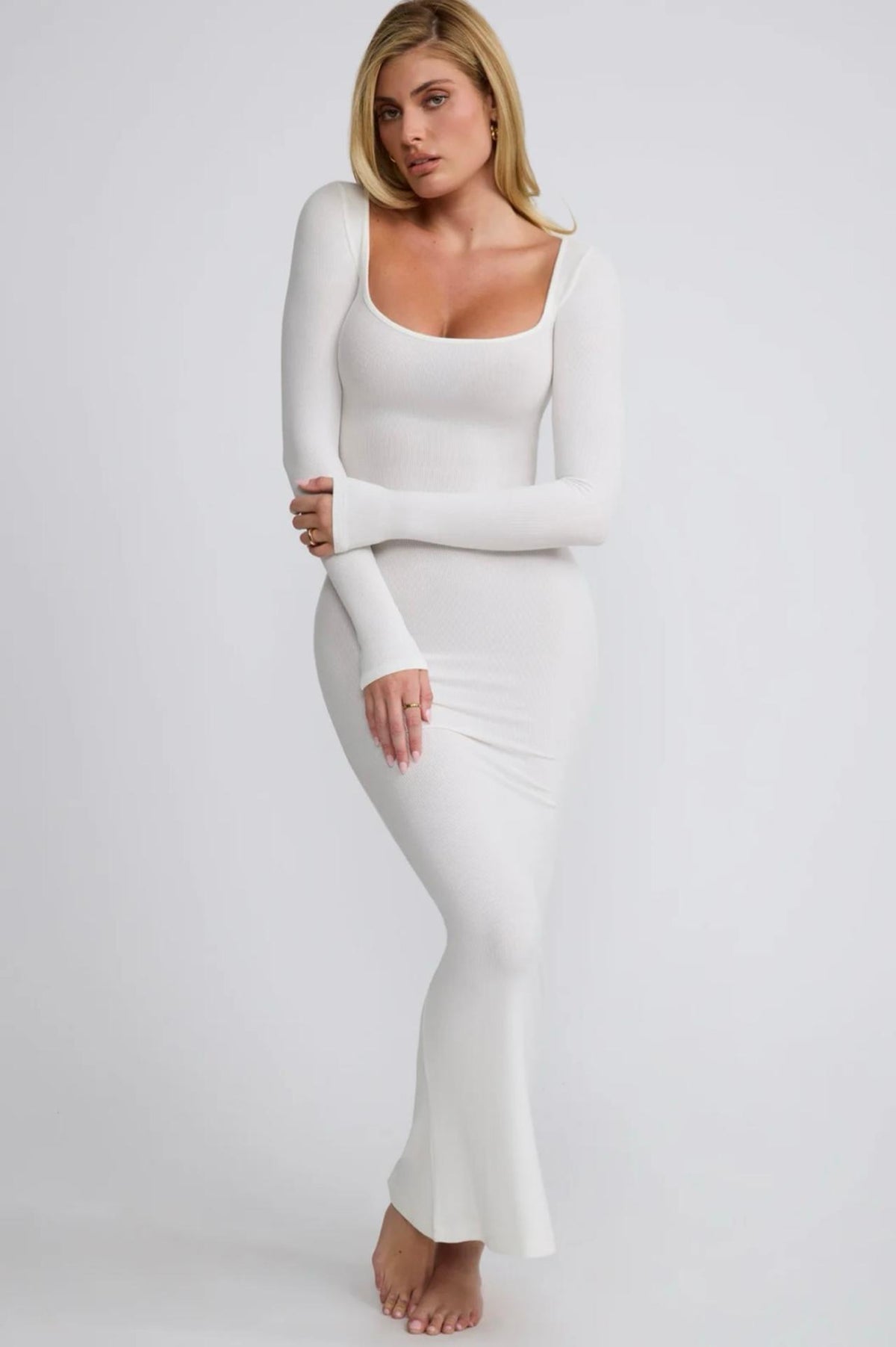 Winifred Maxi Dress White