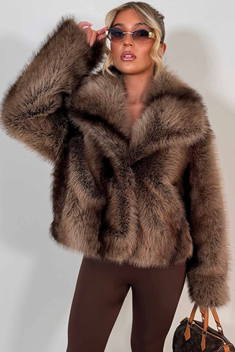 Tawny Fur Coat