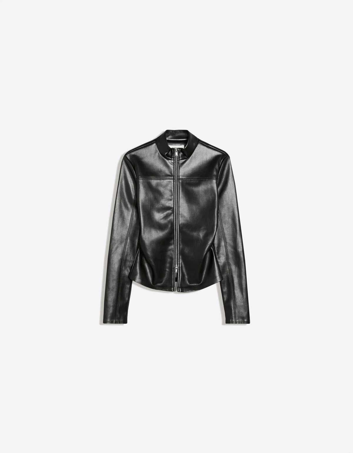 Wendeline Faux Leather Shirt