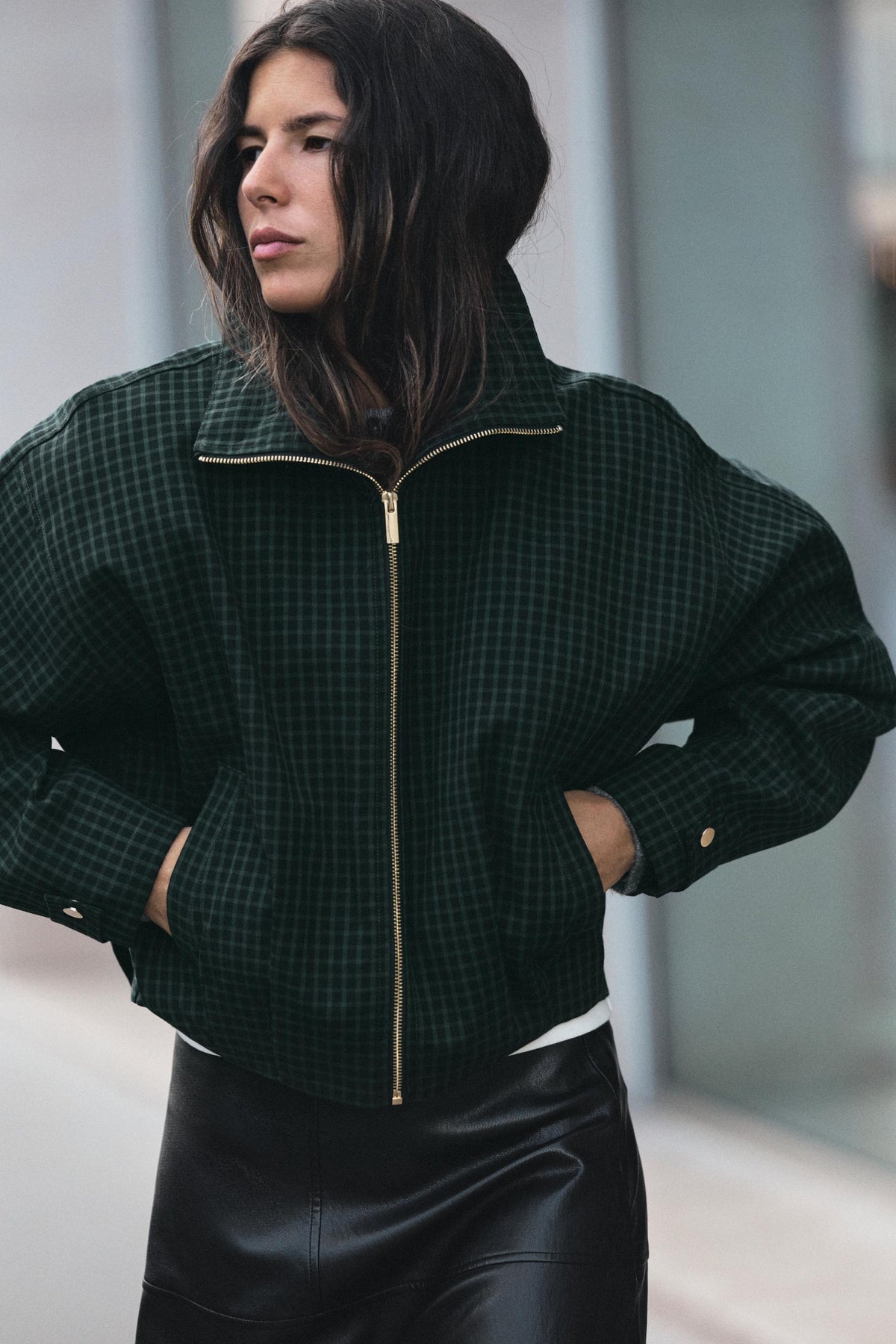 Margot Bomber Jacket Khaki