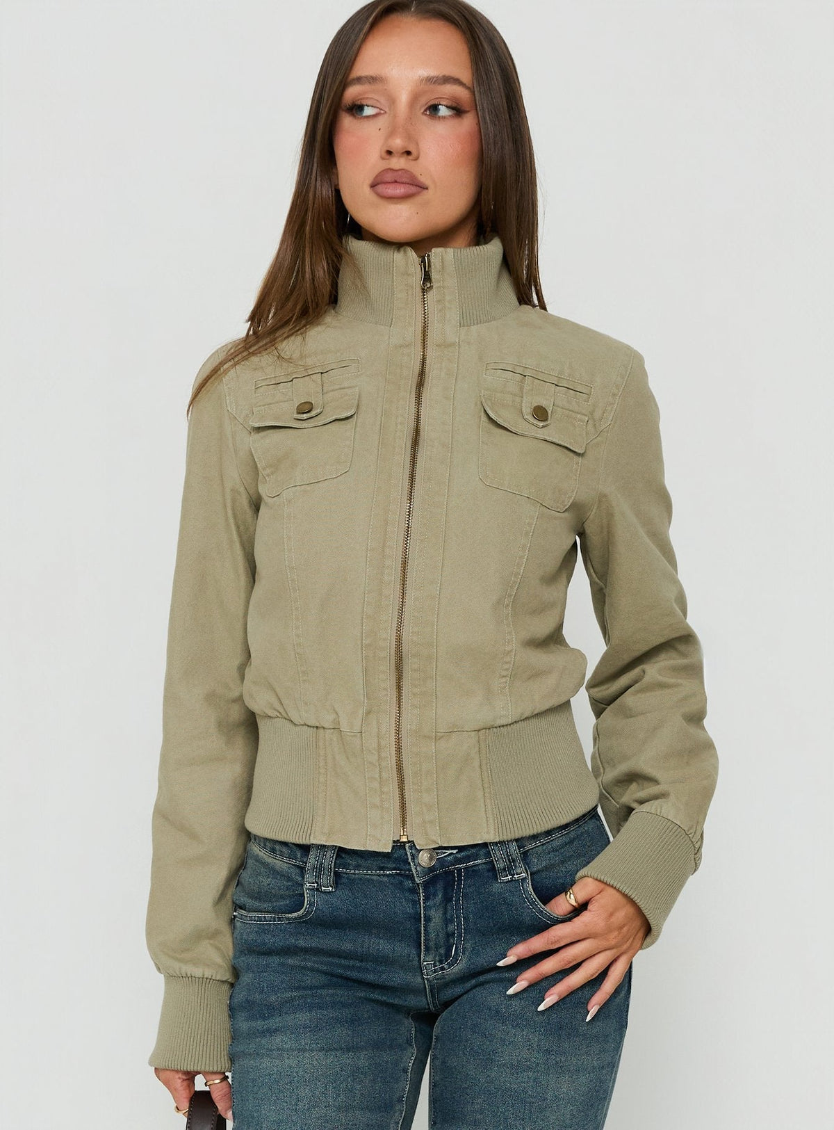 Freya Jacket Khaki