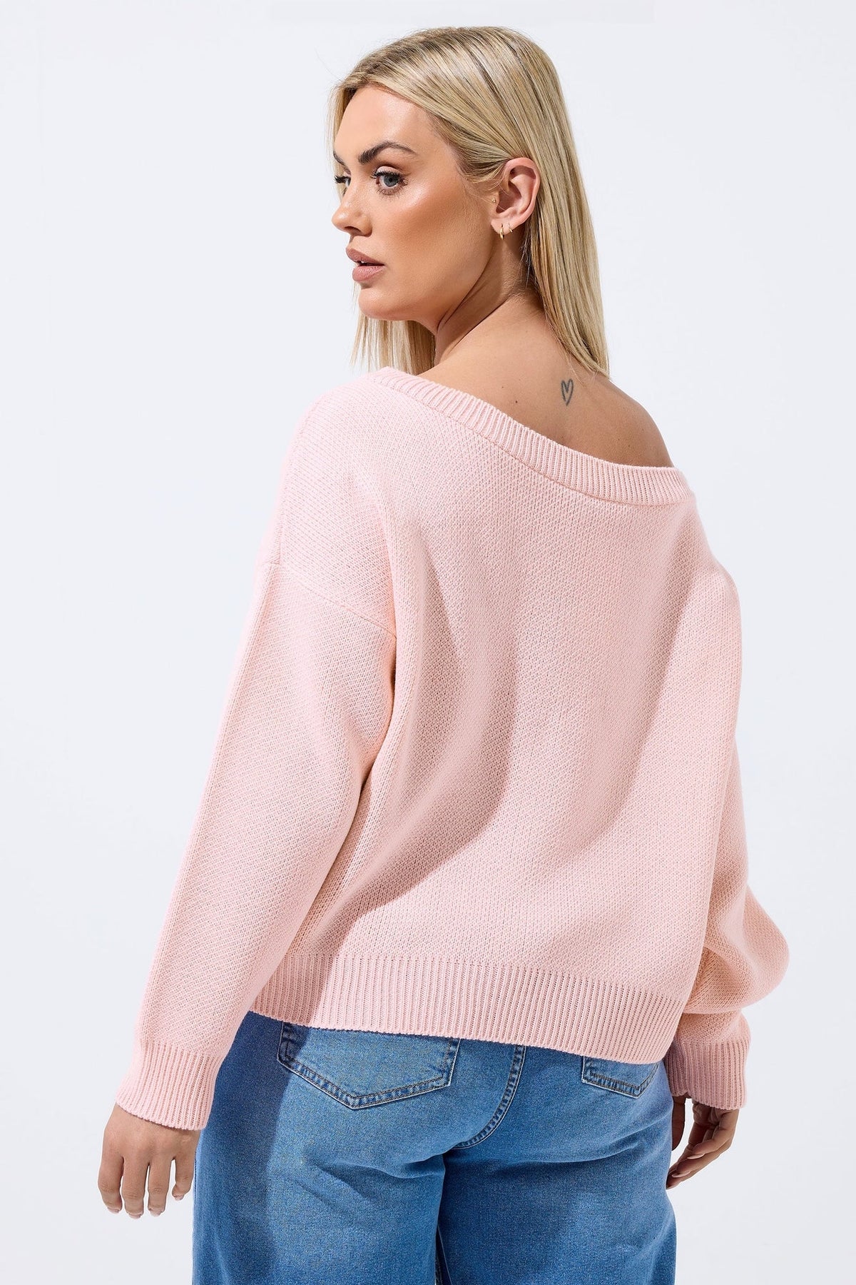 Peach Knit