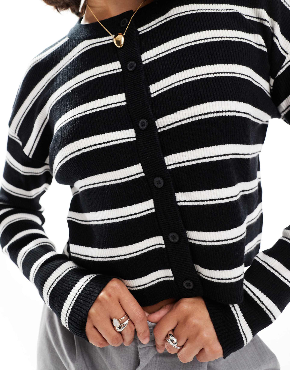 Nancy Stripe Cardigan
