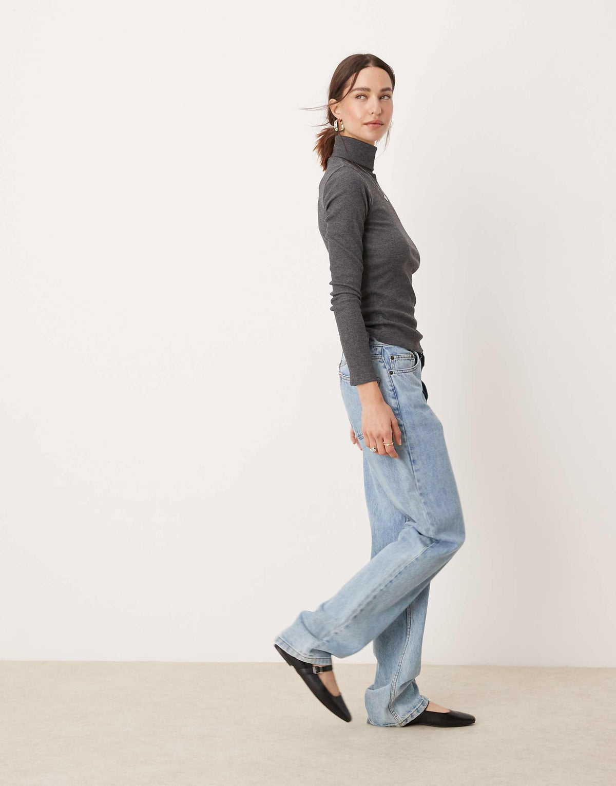 Kristy Roll Neck Top