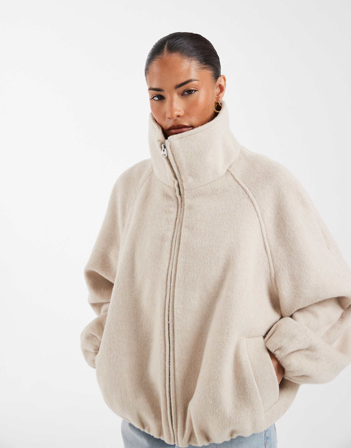 Elsie Bubble Hem Jacket