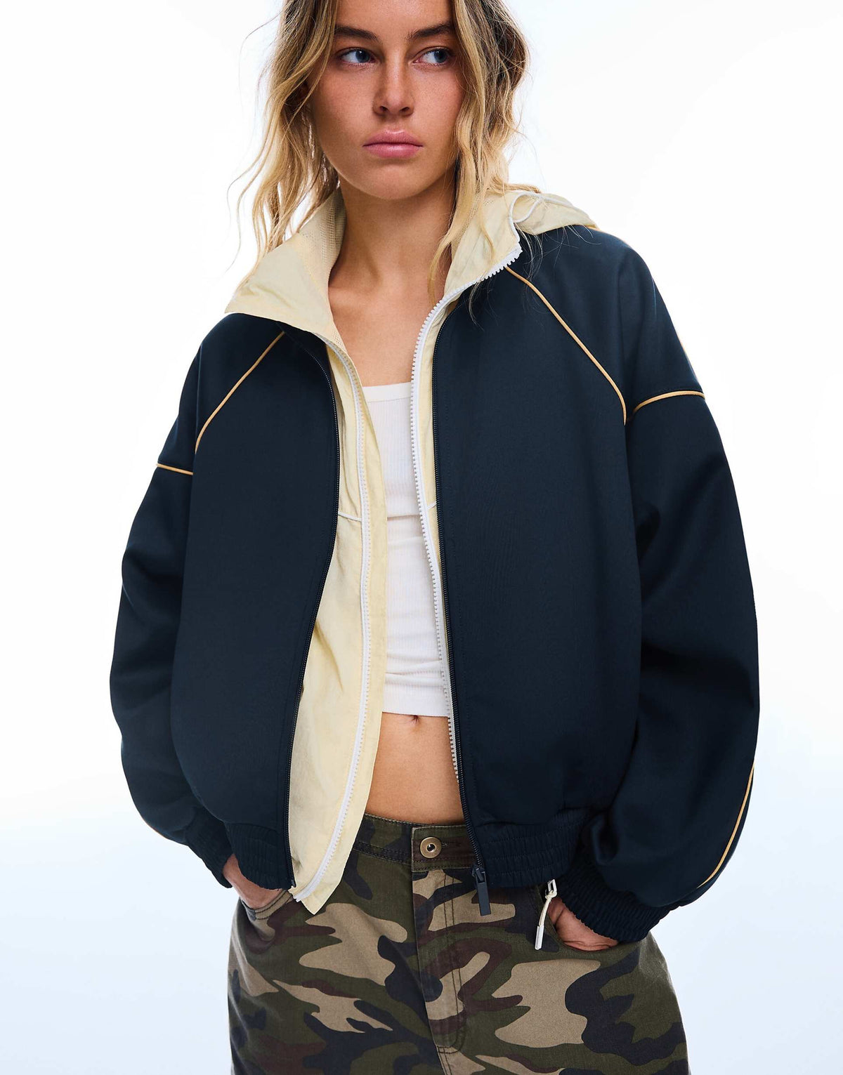 Heloise High Neck Jacket