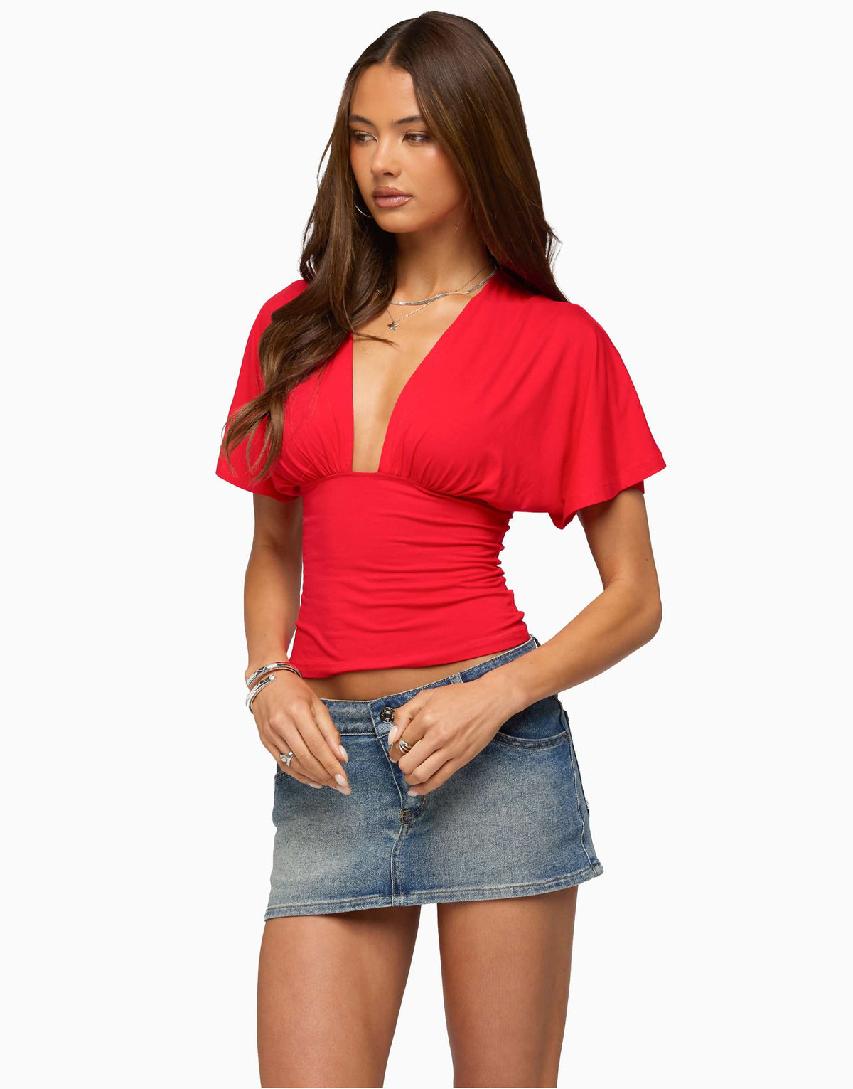 Rubina Plunge Top