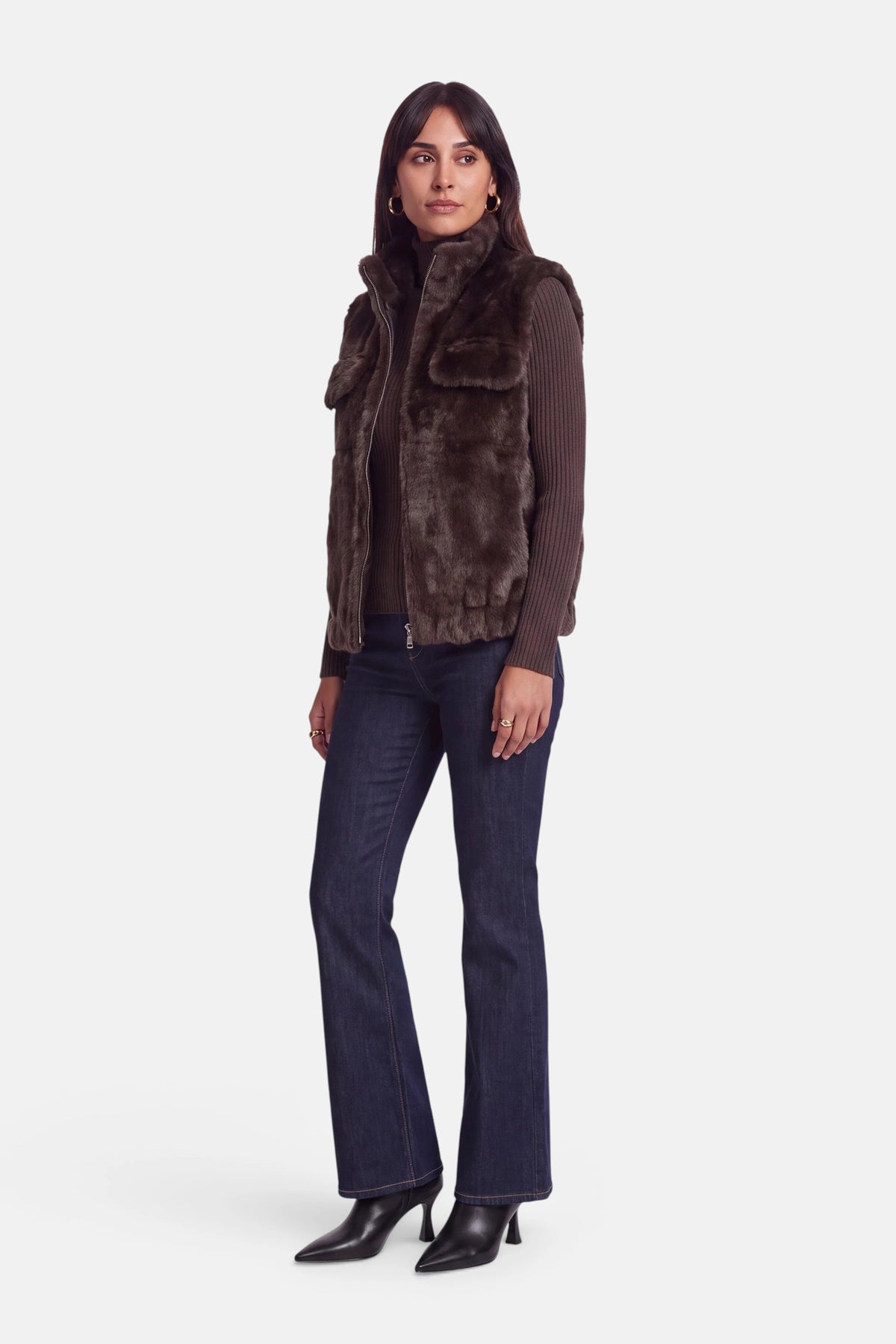 Zelinda Fur Vest