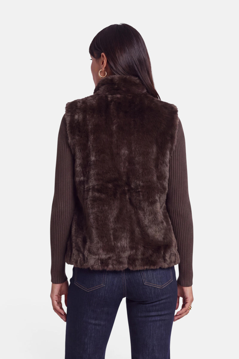 Zelinda Fur Vest