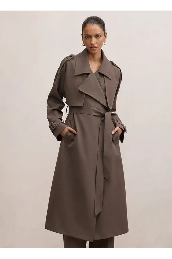 Imogen Trench Coat Brown