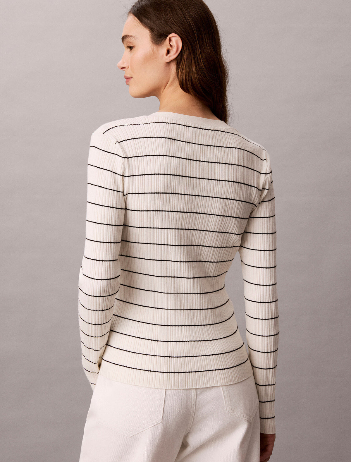 Aimee Stripe Cardigan