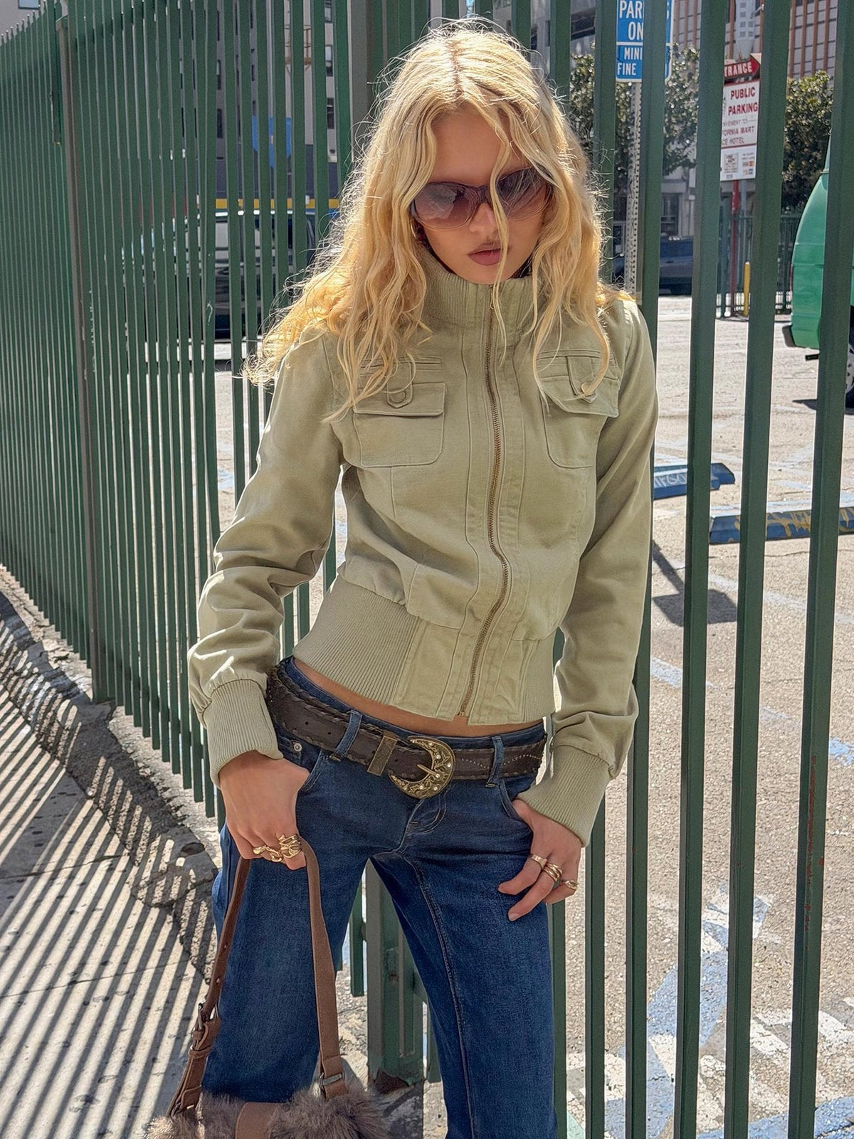 Freya Jacket Khaki