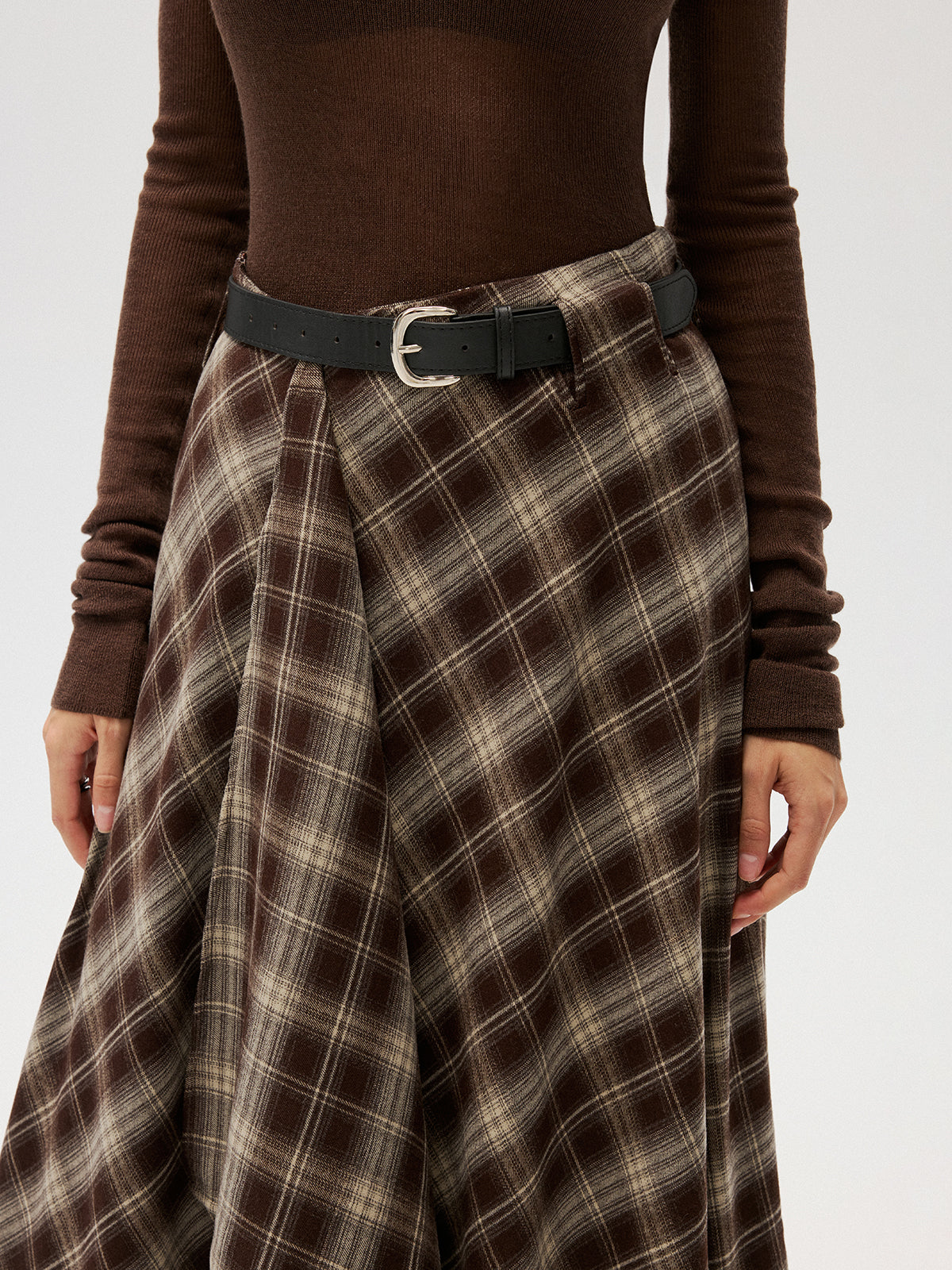 Graze Plaid Skirt