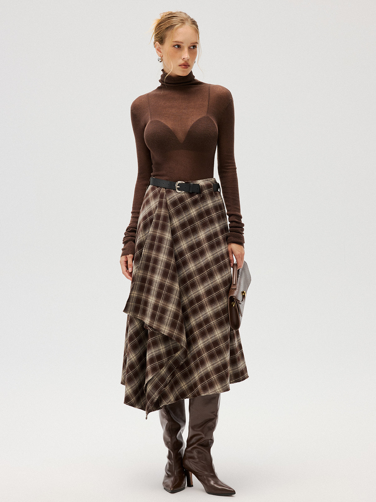 Graze Plaid Skirt