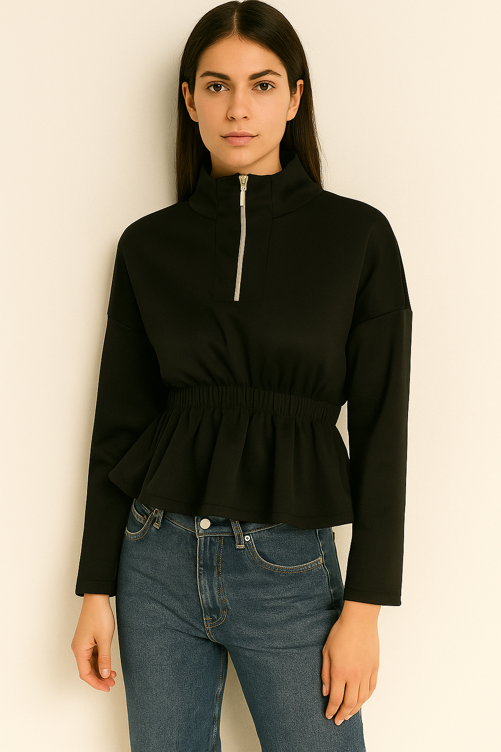 Lenka Zip Blouse