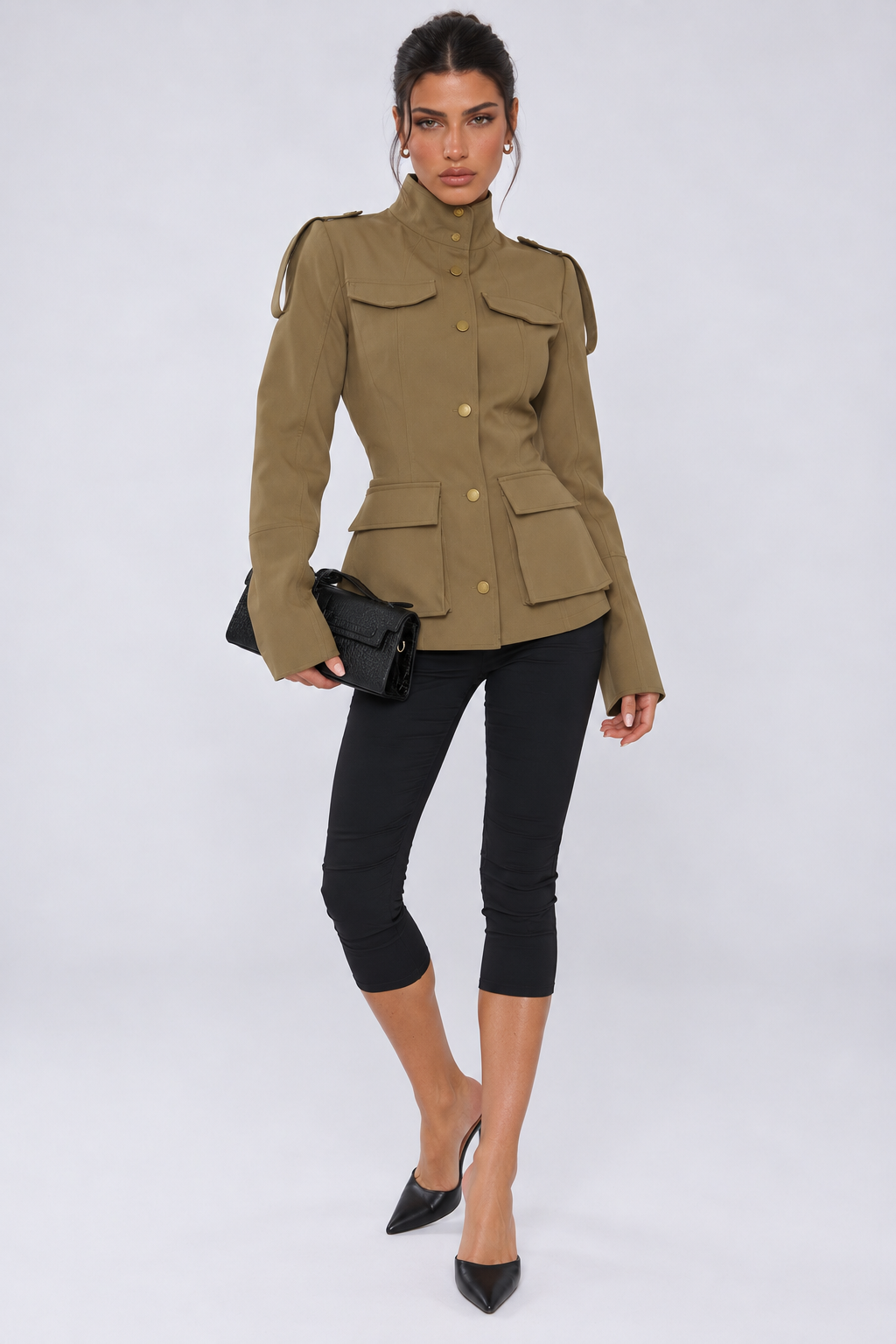 Rosaline Popper Jacket